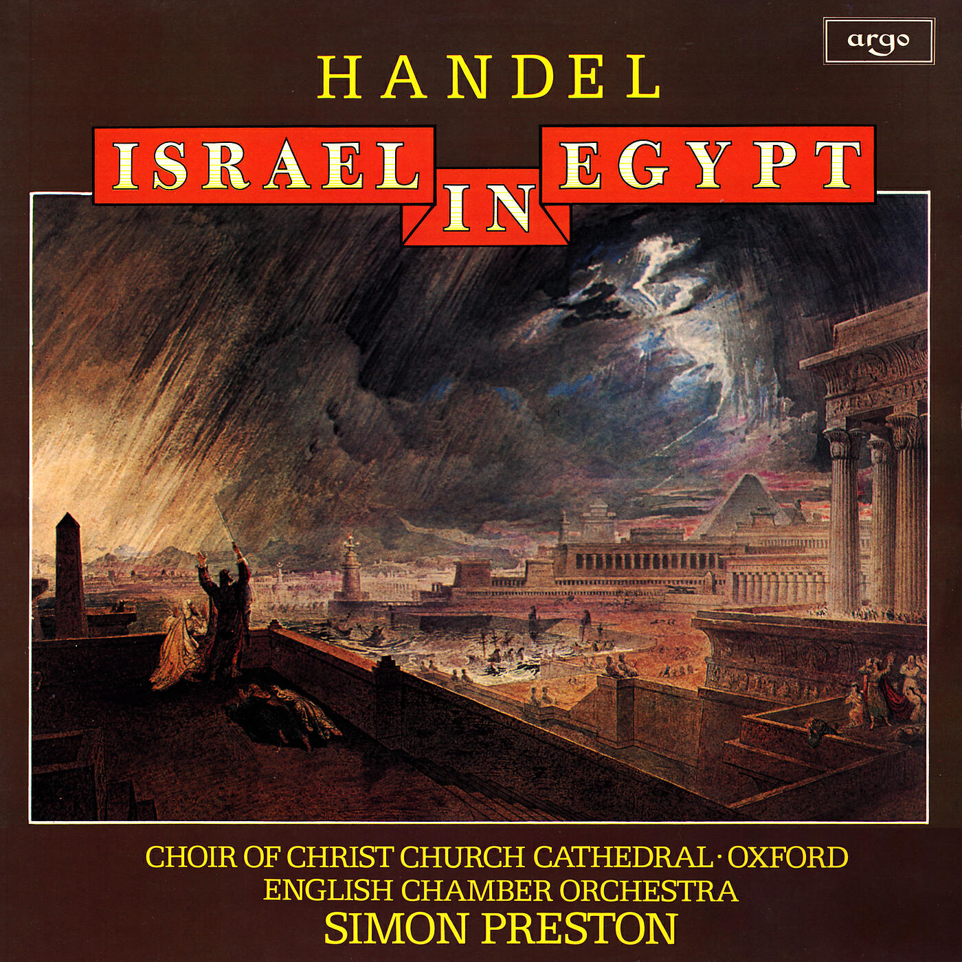Релиз Handel: Israel in Egypt