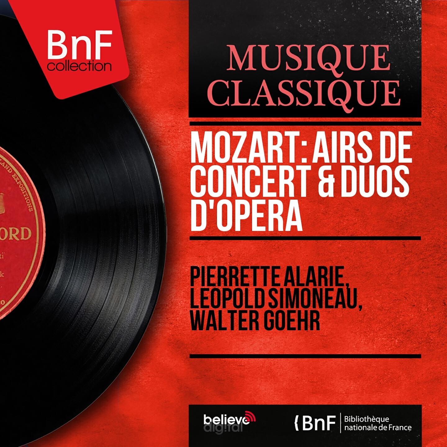 Релиз Mozart: Airs de concert & Duos d'opéra (Mono Version)
