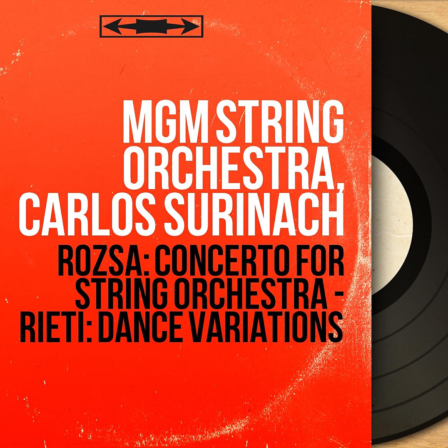 Релиз Rózsa: Concerto for String Orchestra - Rieti: Dance Variations