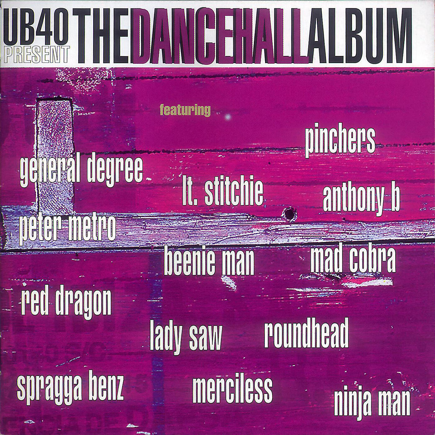 Релиз UB40 Present The Dancehall Album