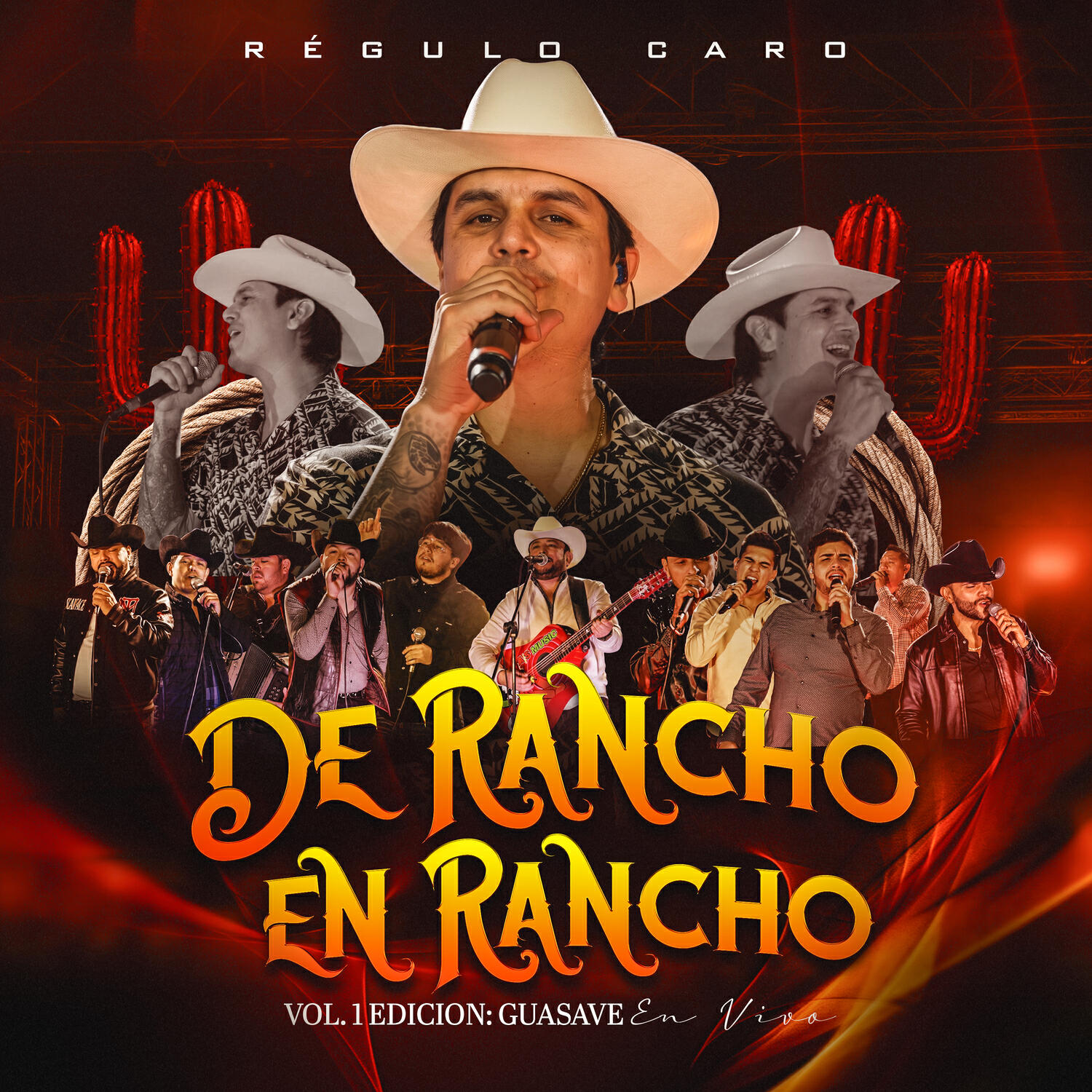Релиз "De Rancho en Rancho" Vol. 1 Edicion: Guasave (En Vivo)