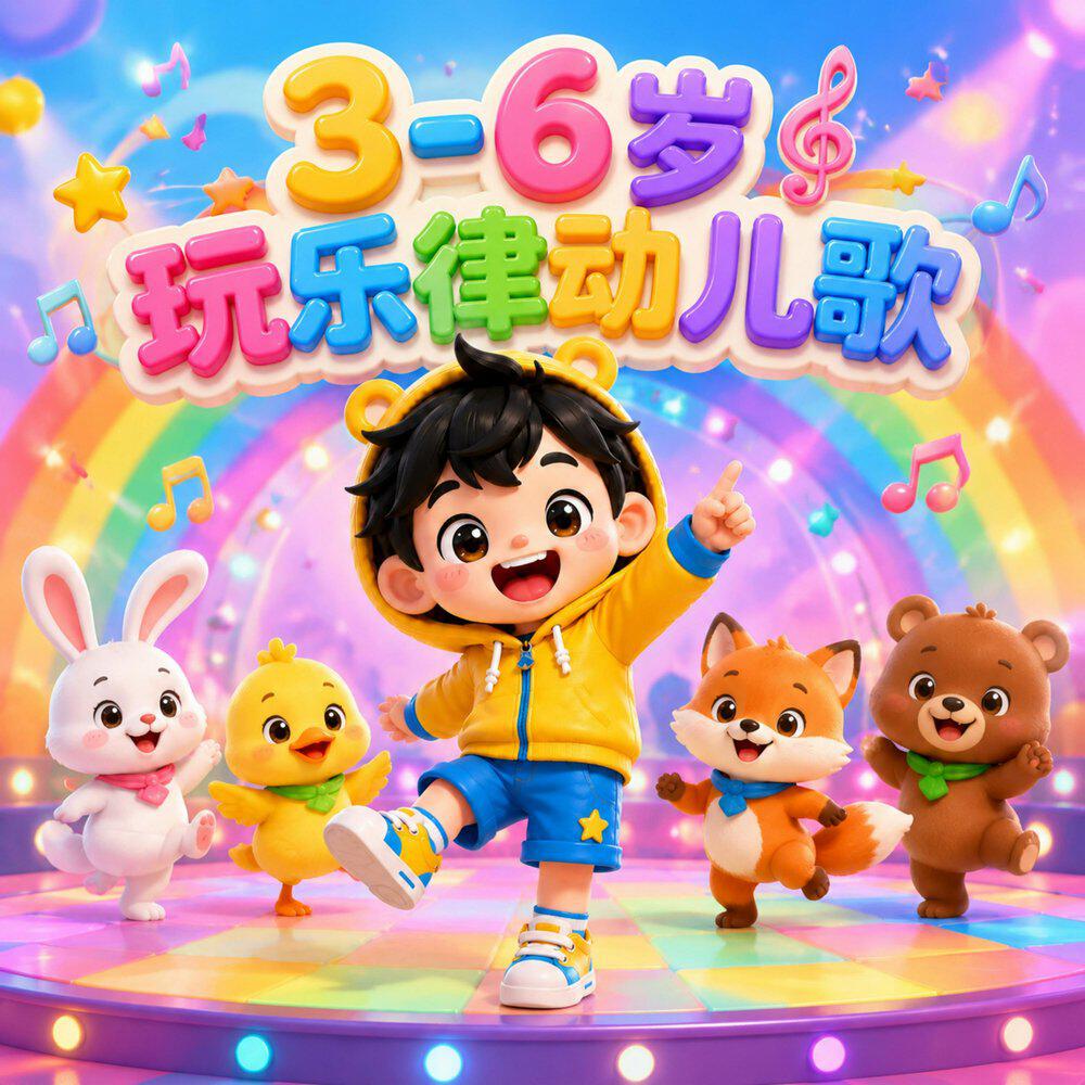 Релиз 3-6岁玩乐律动儿歌