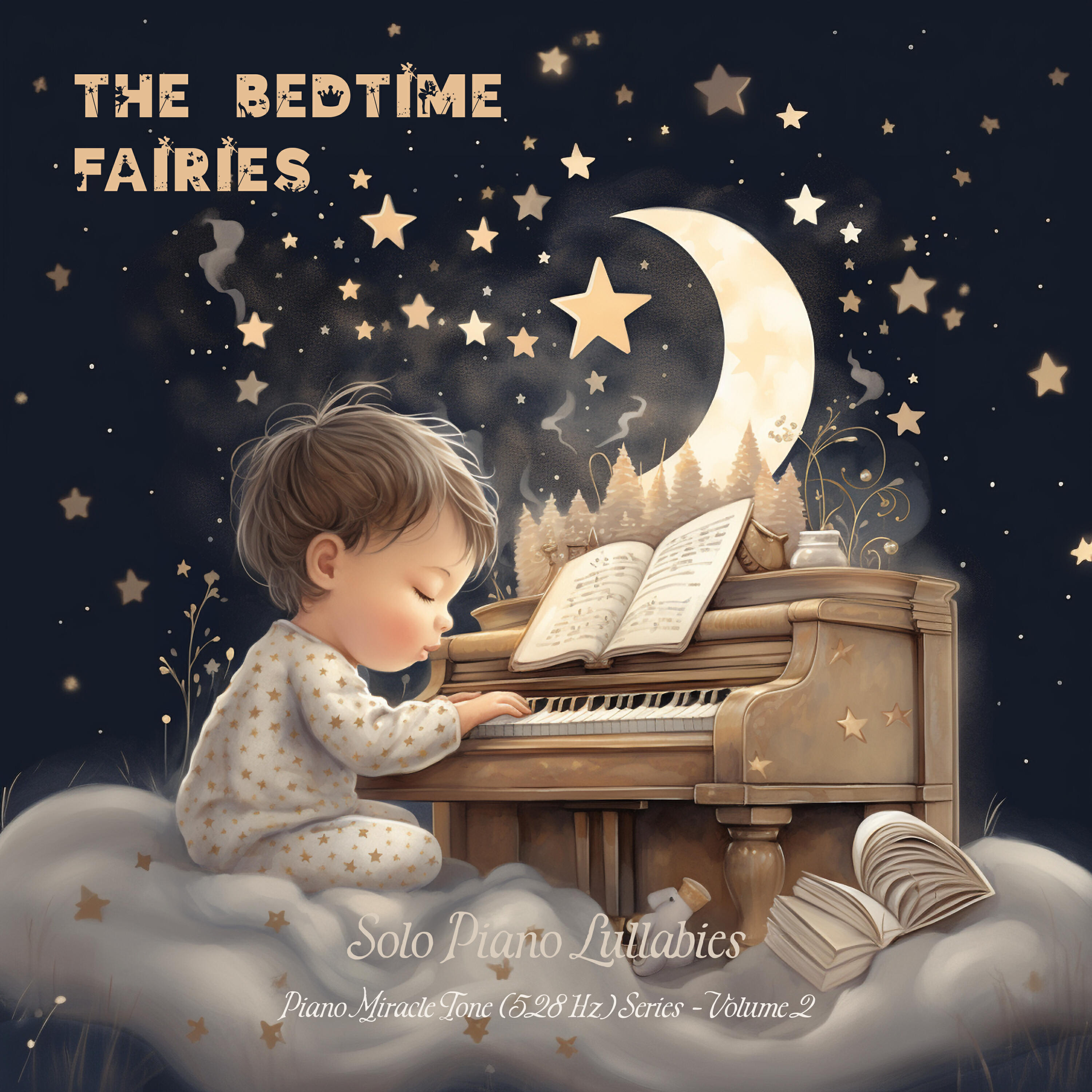 Релиз Solo Piano Lullabies Piano Miracle Tone (528 Hz) Series - Volume 2