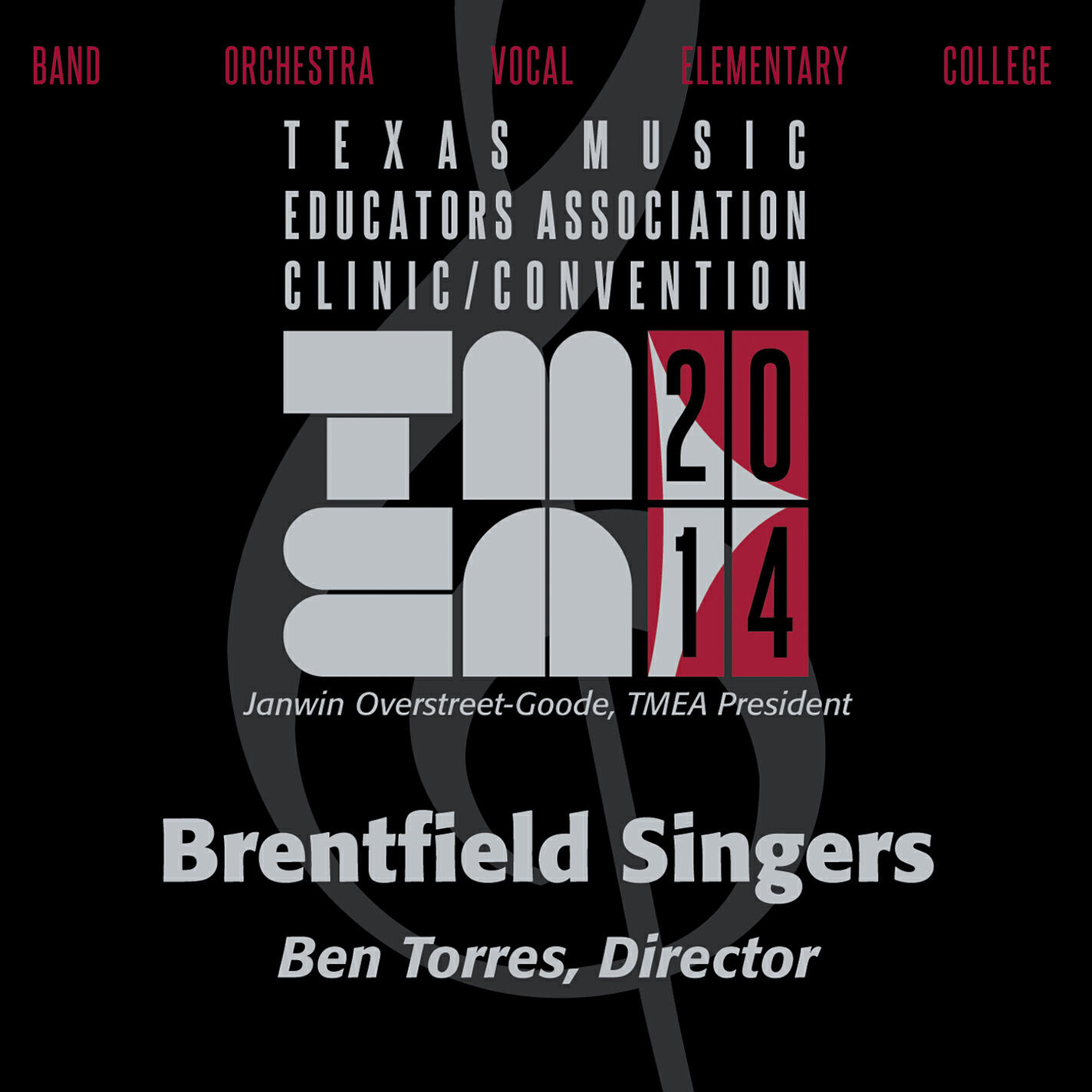 Релиз 2014 Texas Music Educators Association (TMEA): Brentfield Singers [Live]