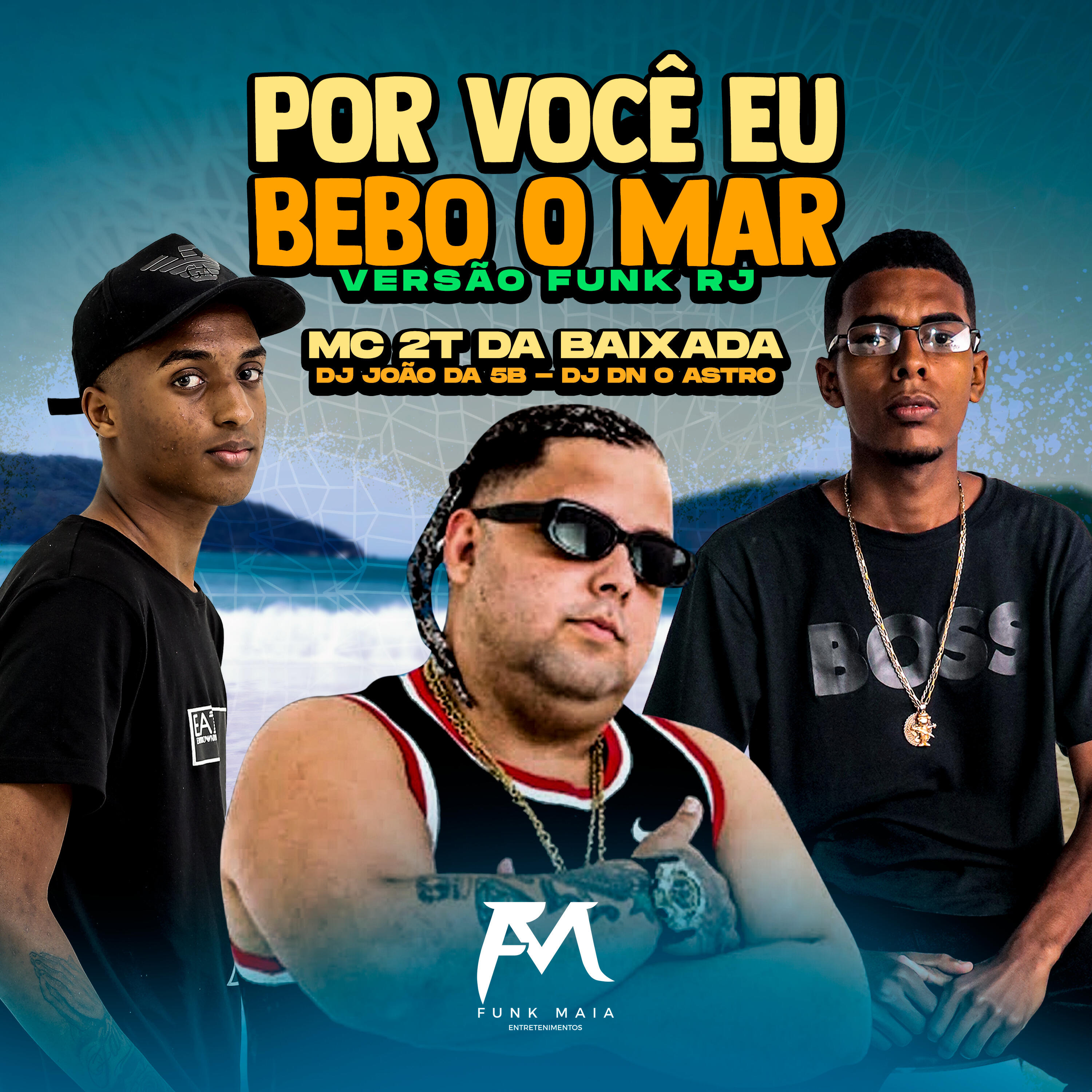 Релиз Por Você Eu Bebo o Mar (Funk Rj)