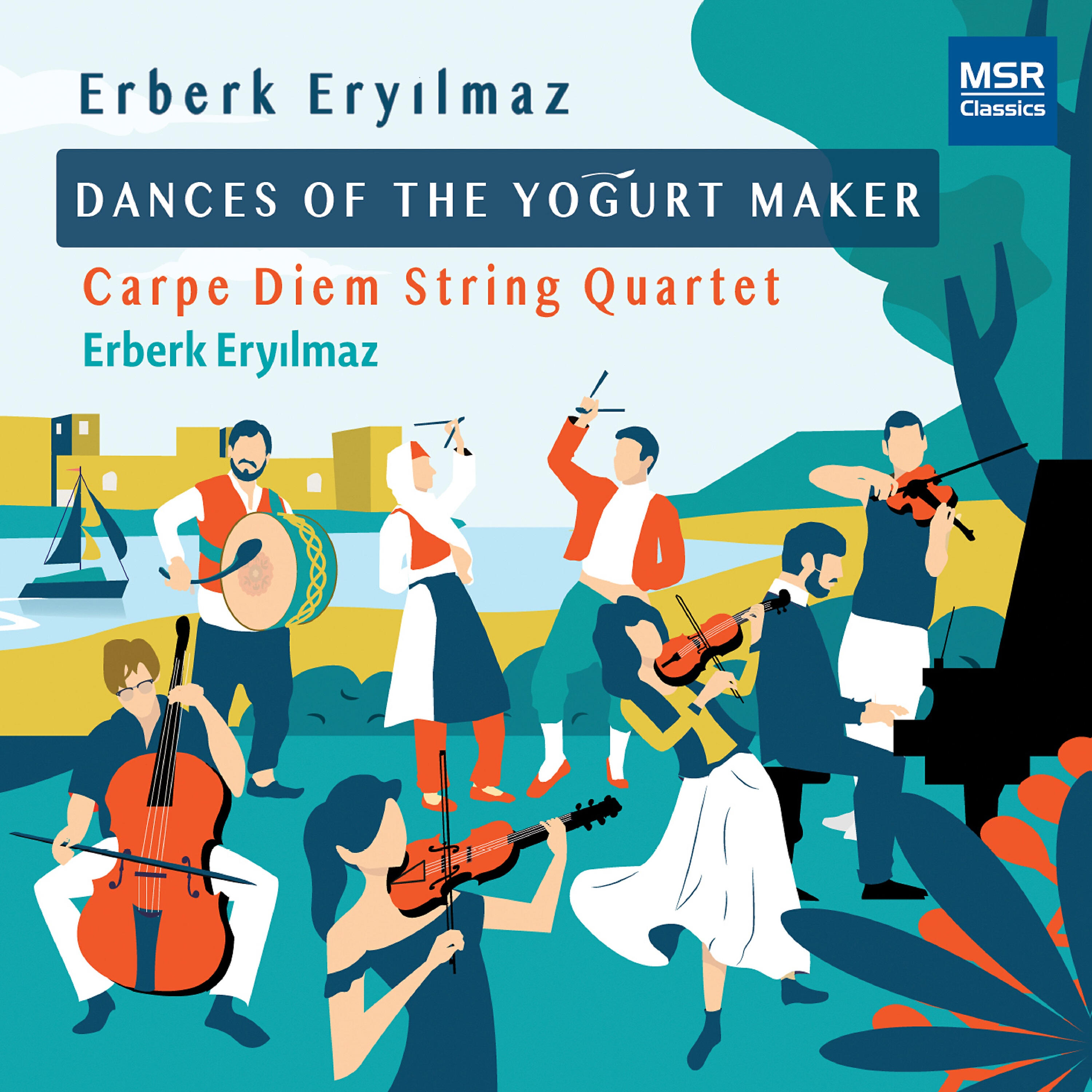 Релиз Erberk Eryılmaz: Dances of the Yogurt Maker - New Music for String Quartet and Turkish Folk Percussion