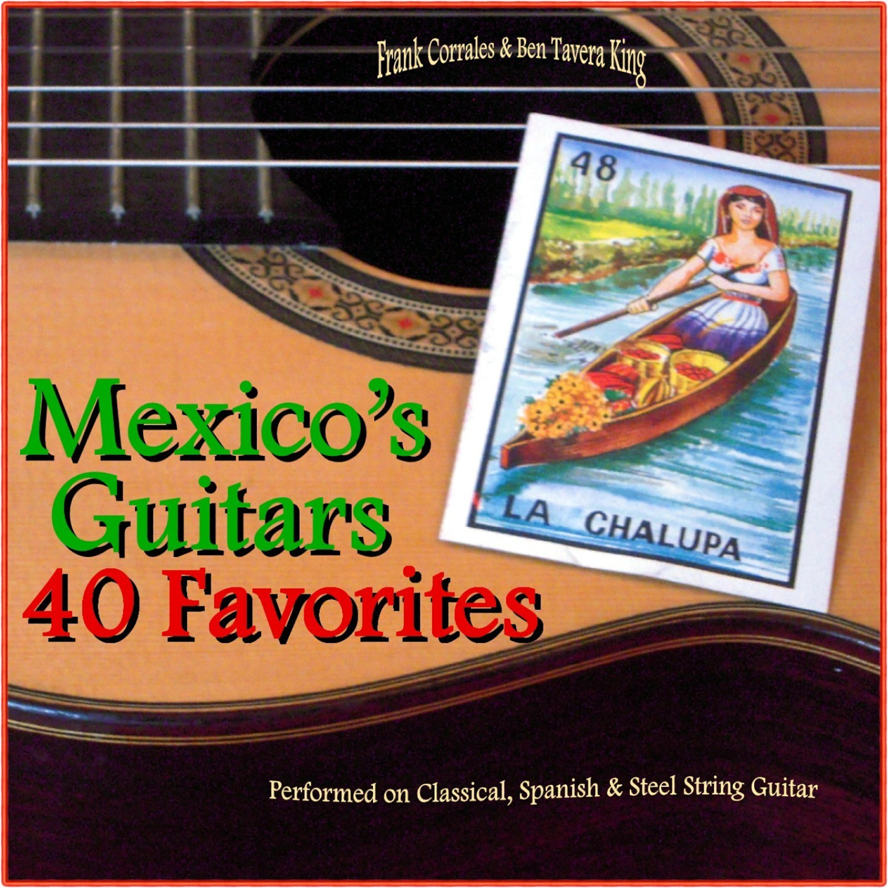 Релиз Mexico's Guitars: 40 Favorite Melodies  (Performed on Classical, Spanish and Steel String Guitars)