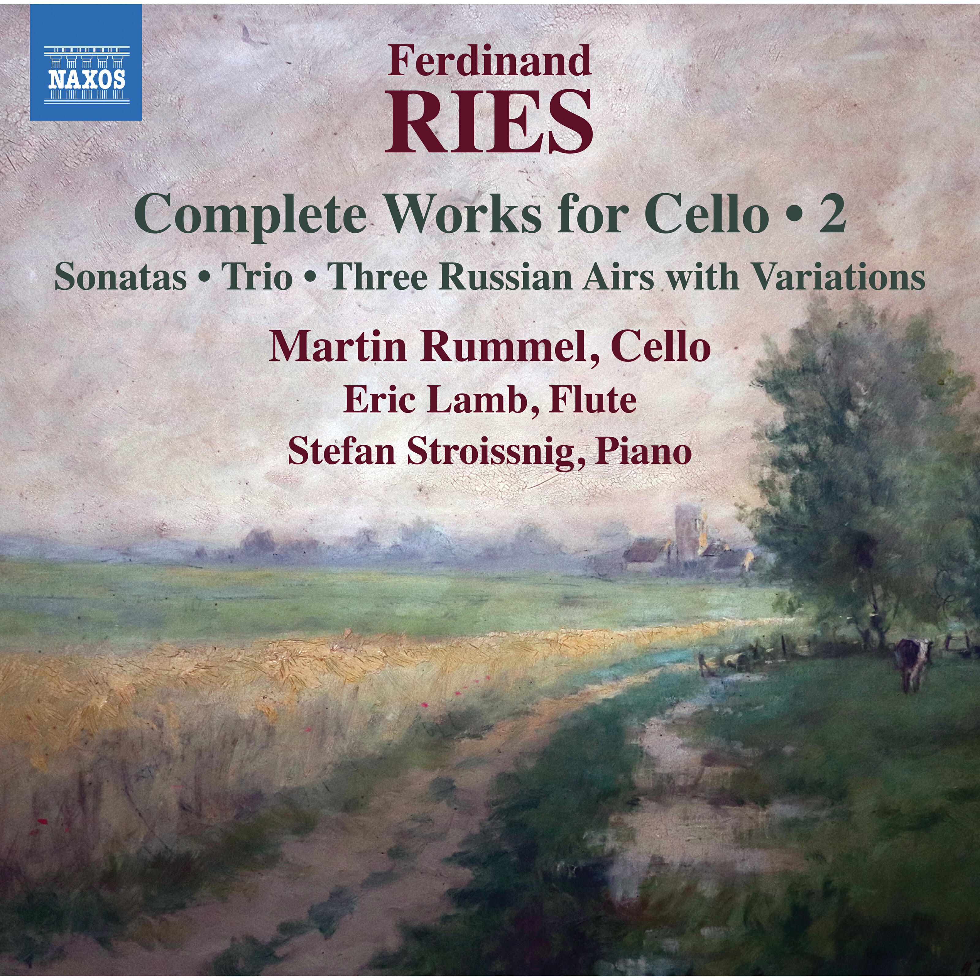 Релиз Ries: Complete Works for Cello, Vol. 2