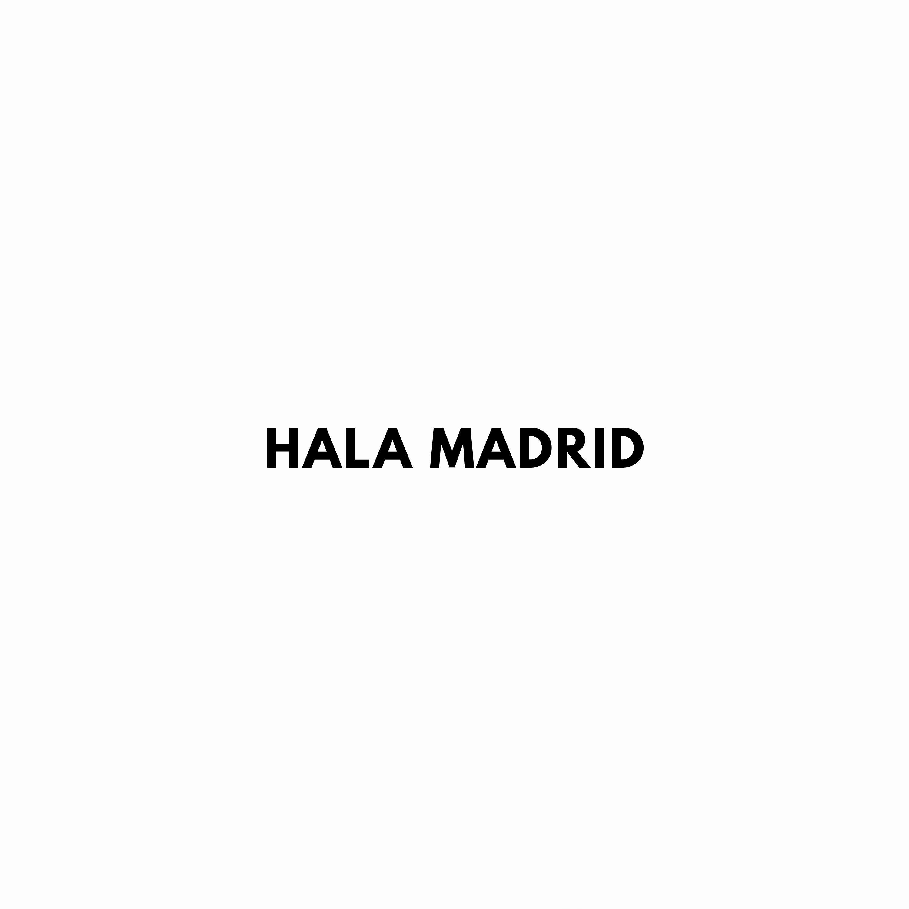Релиз Hala Madrid
