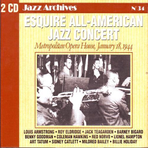 Релиз Metropolitan Opera House, January 18th, 1944 (Jazz Archives No. 34)