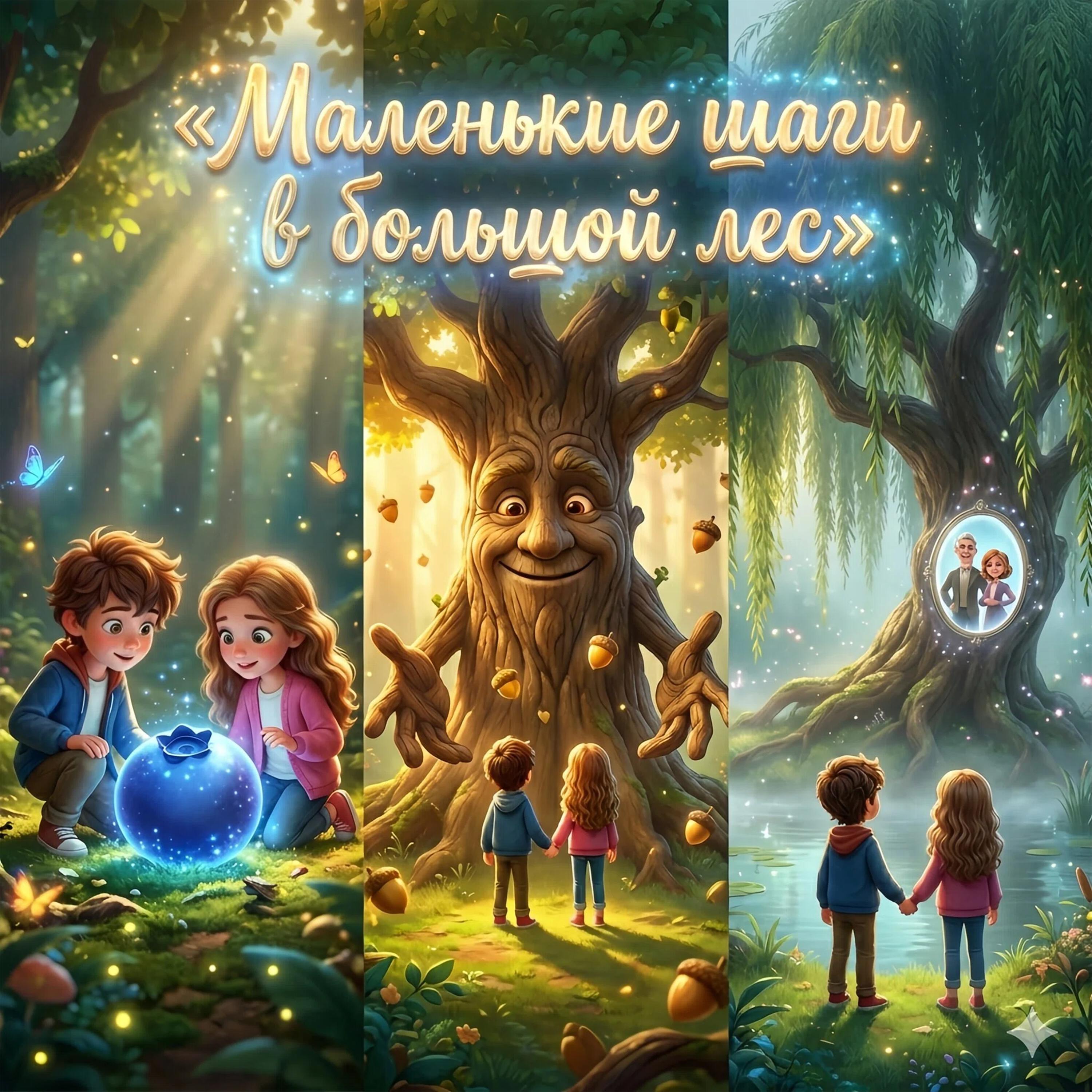 Релиз Маленькие шаги в большой лес (Детские сказки)