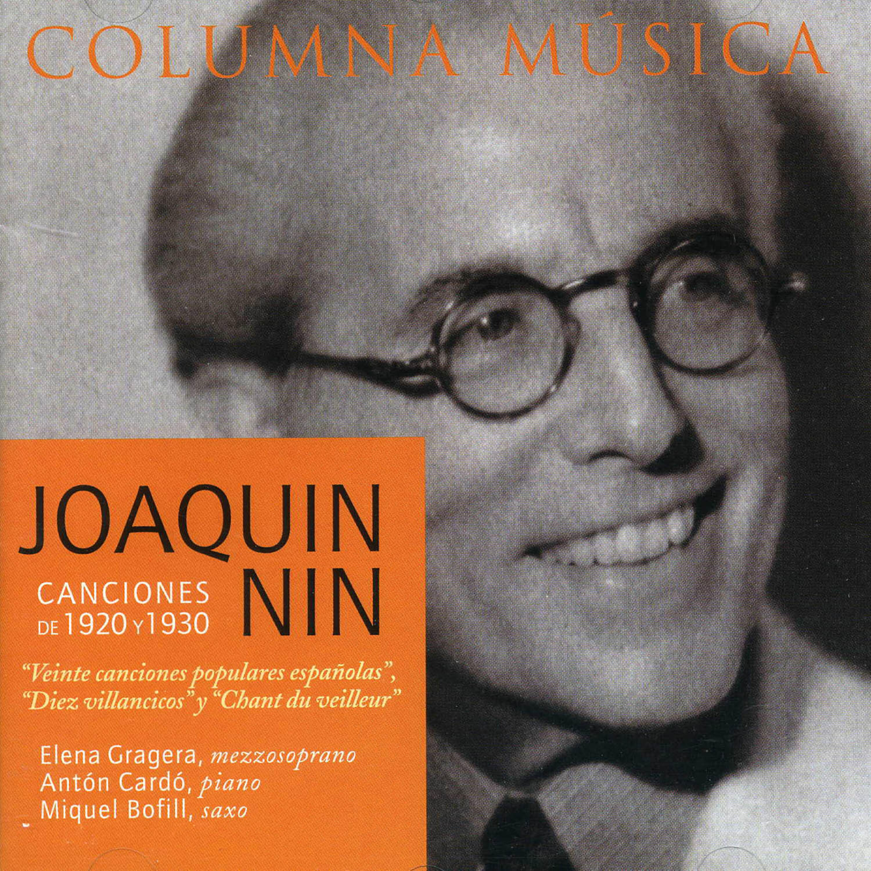 Релиз Joaquin Nin: Canciones (1929 - 1930)