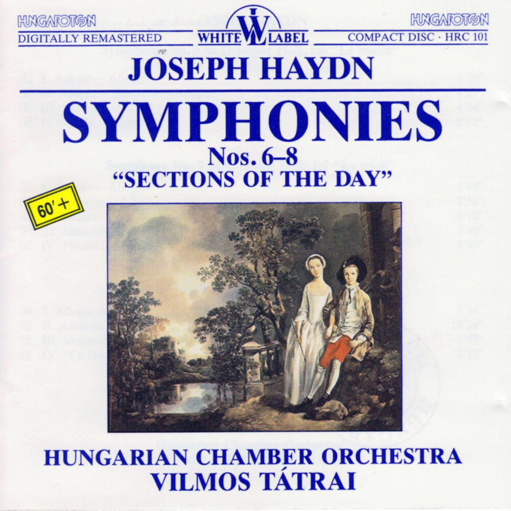 Релиз Haydn: Symphonies Nos. 6-8, "Sections of the Day"