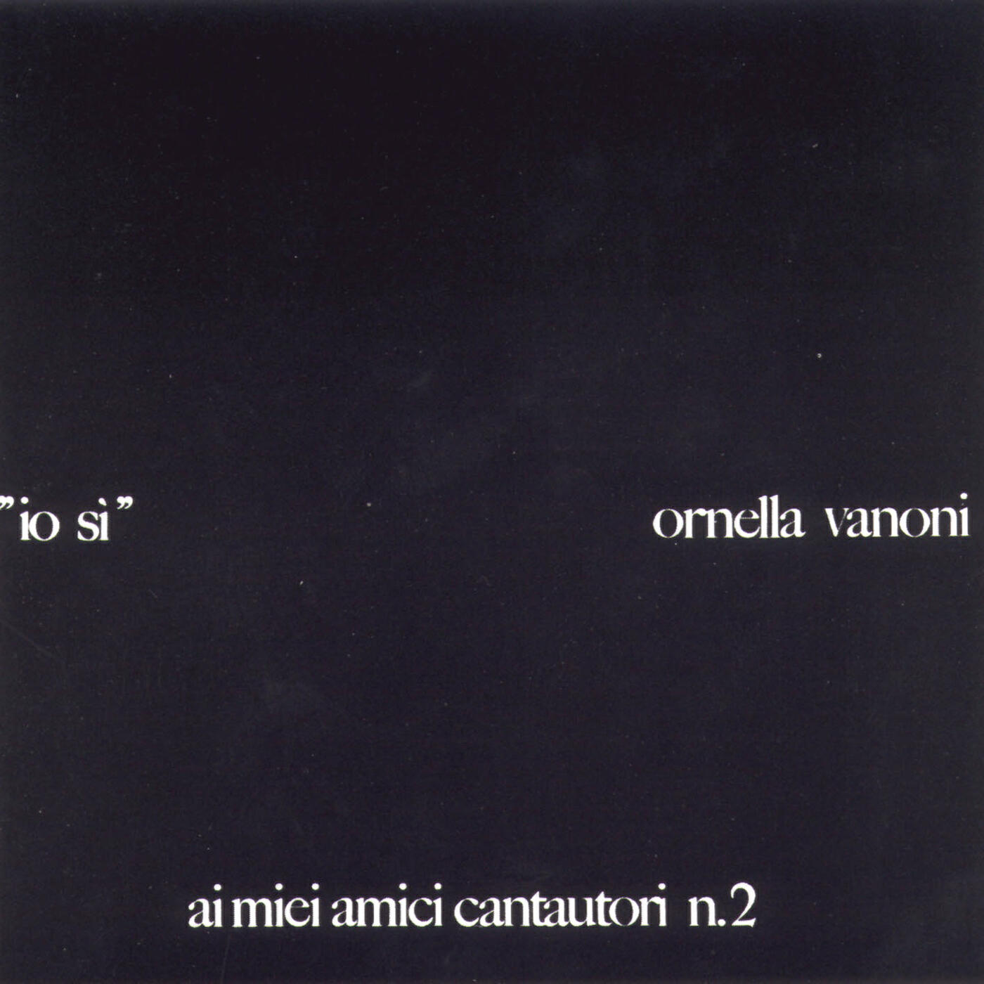 Релиз Ai Miei Amici Cantautori No. 2