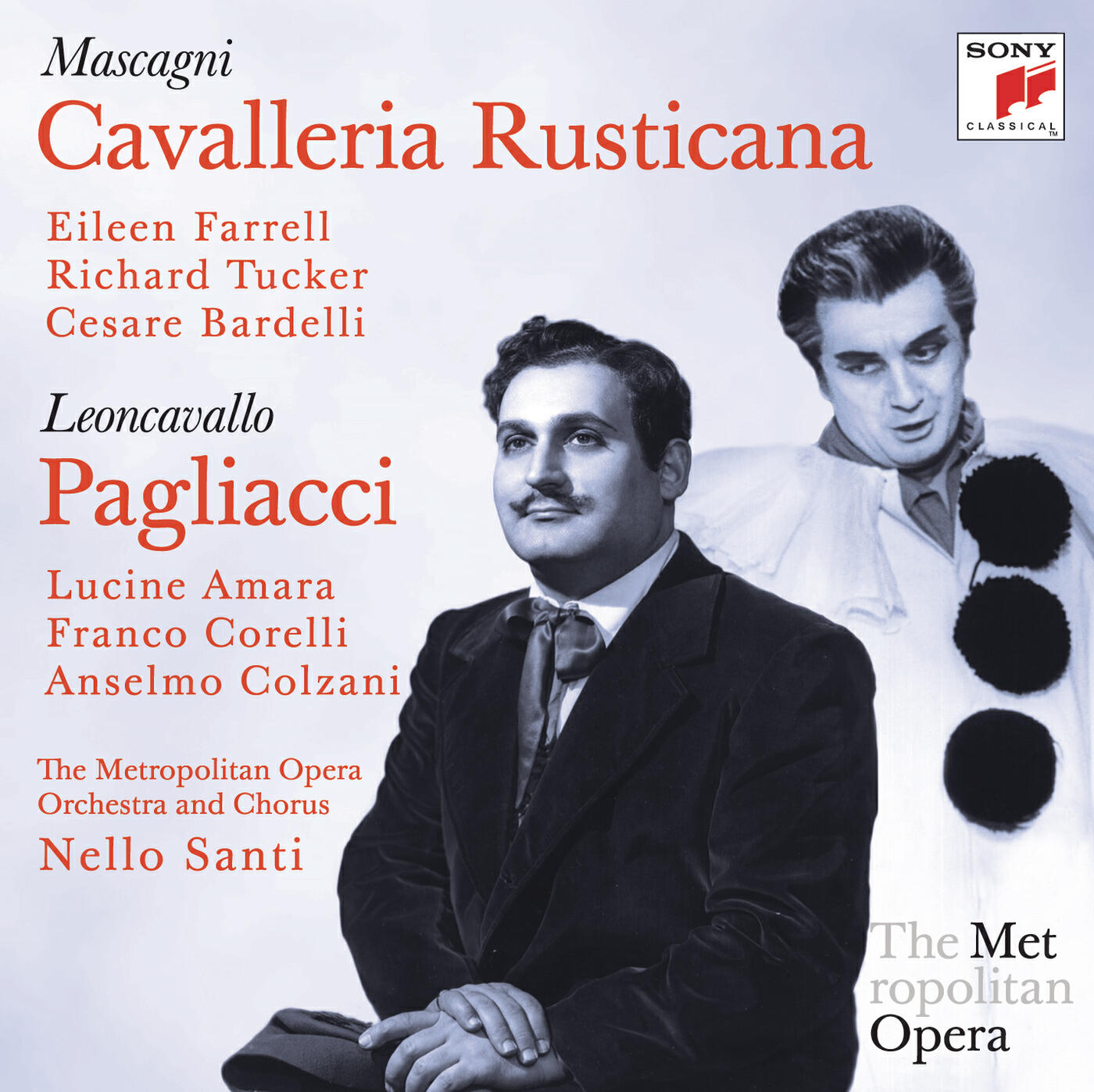 Релиз Leoncavallo: Pagliacci / Mascagni: Cavalleria Rusticana (Metropolitan Opera)