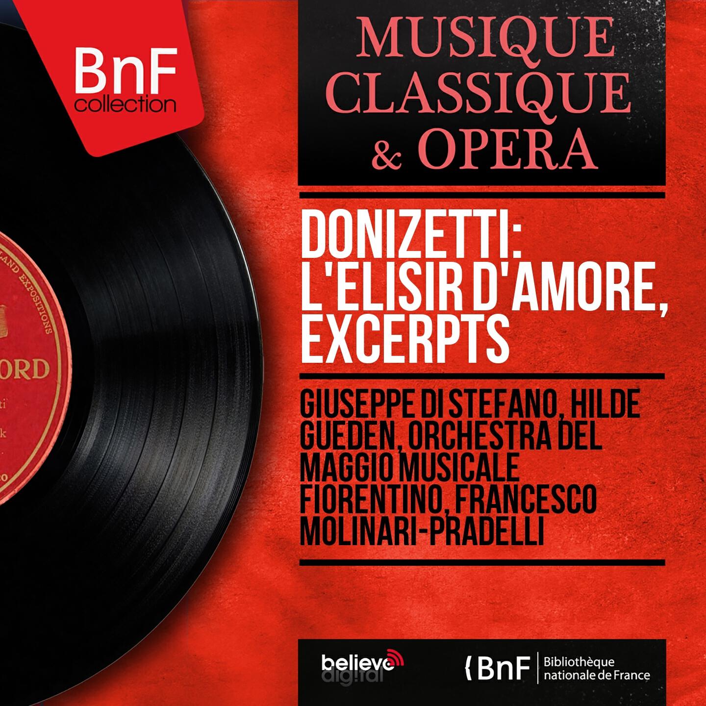 Релиз Donizetti: L'elisir d'amore, Excerpts (Mono Version)