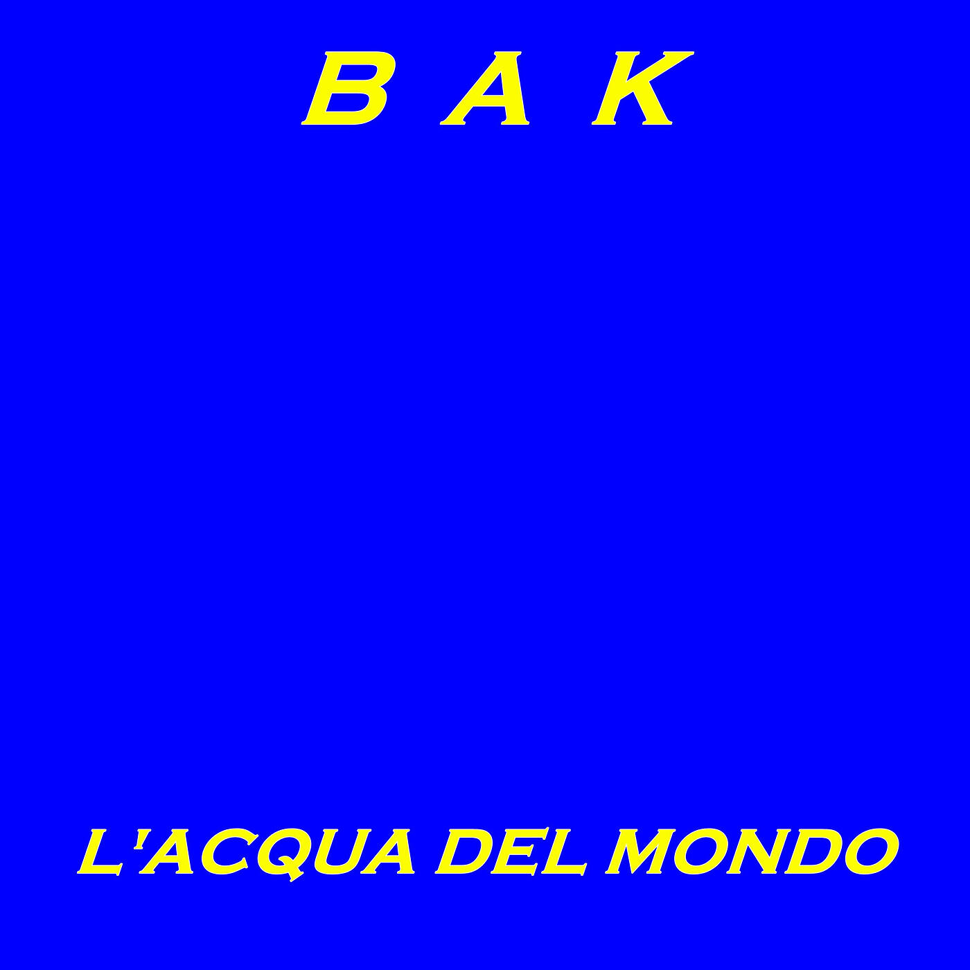 Релиз L'acqua del mondo