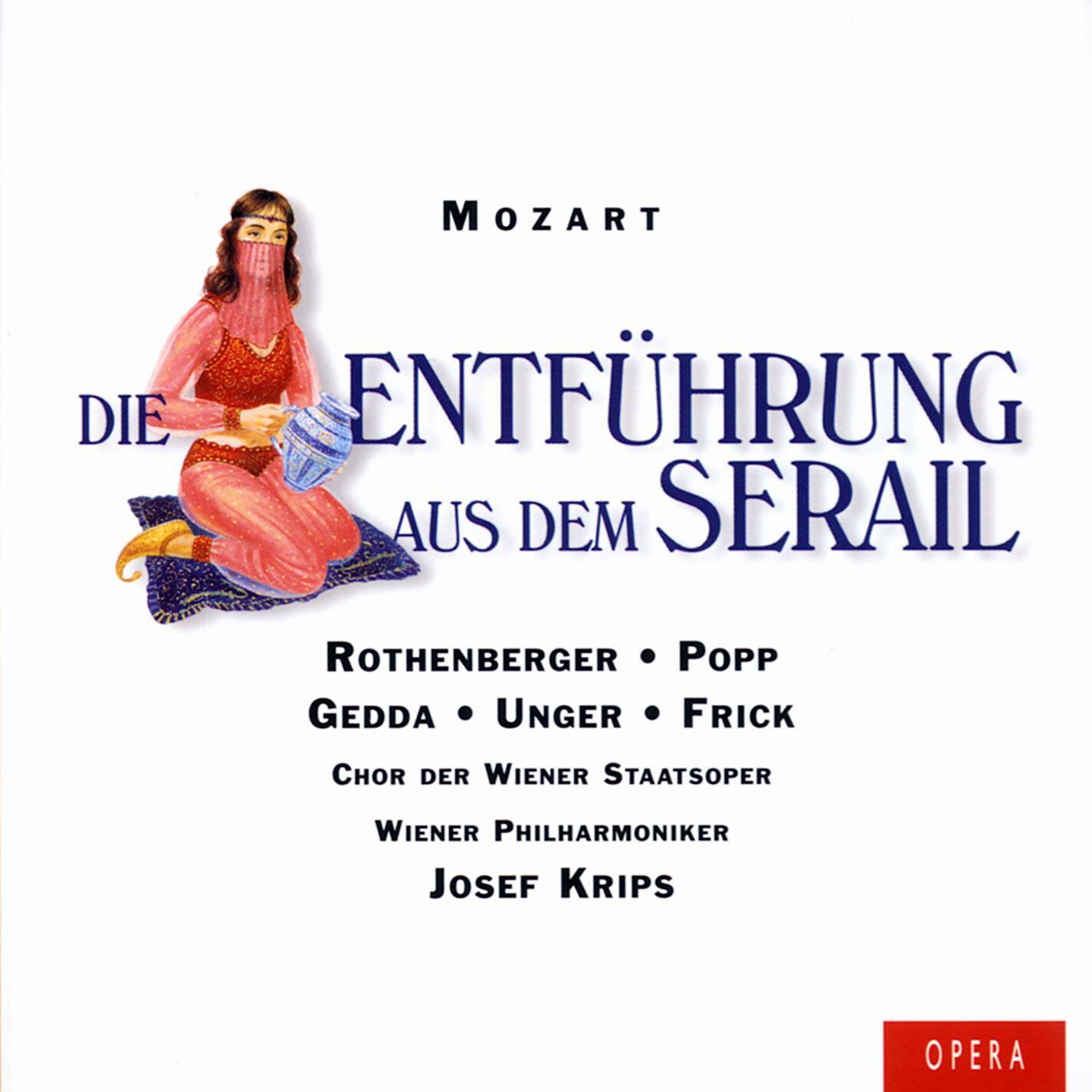 Постер альбома Mozart: Die Entfuhrung Aus Dem Serail