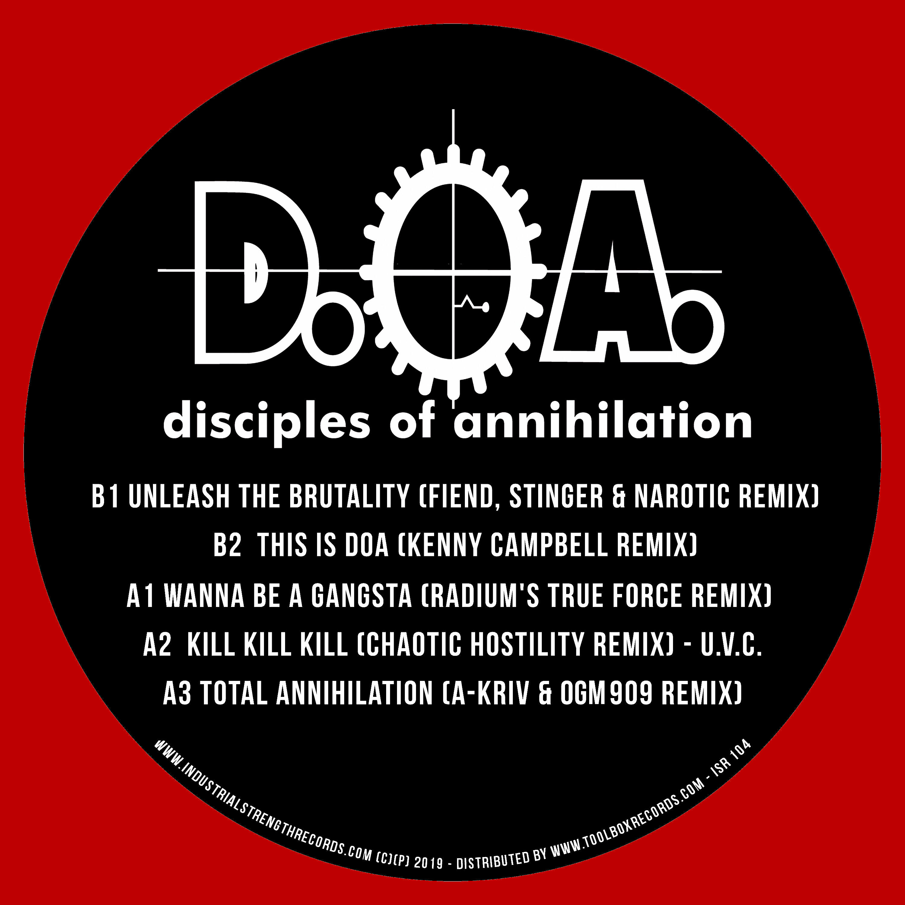 Релиз D.O.A. Muthafuckin Remixes