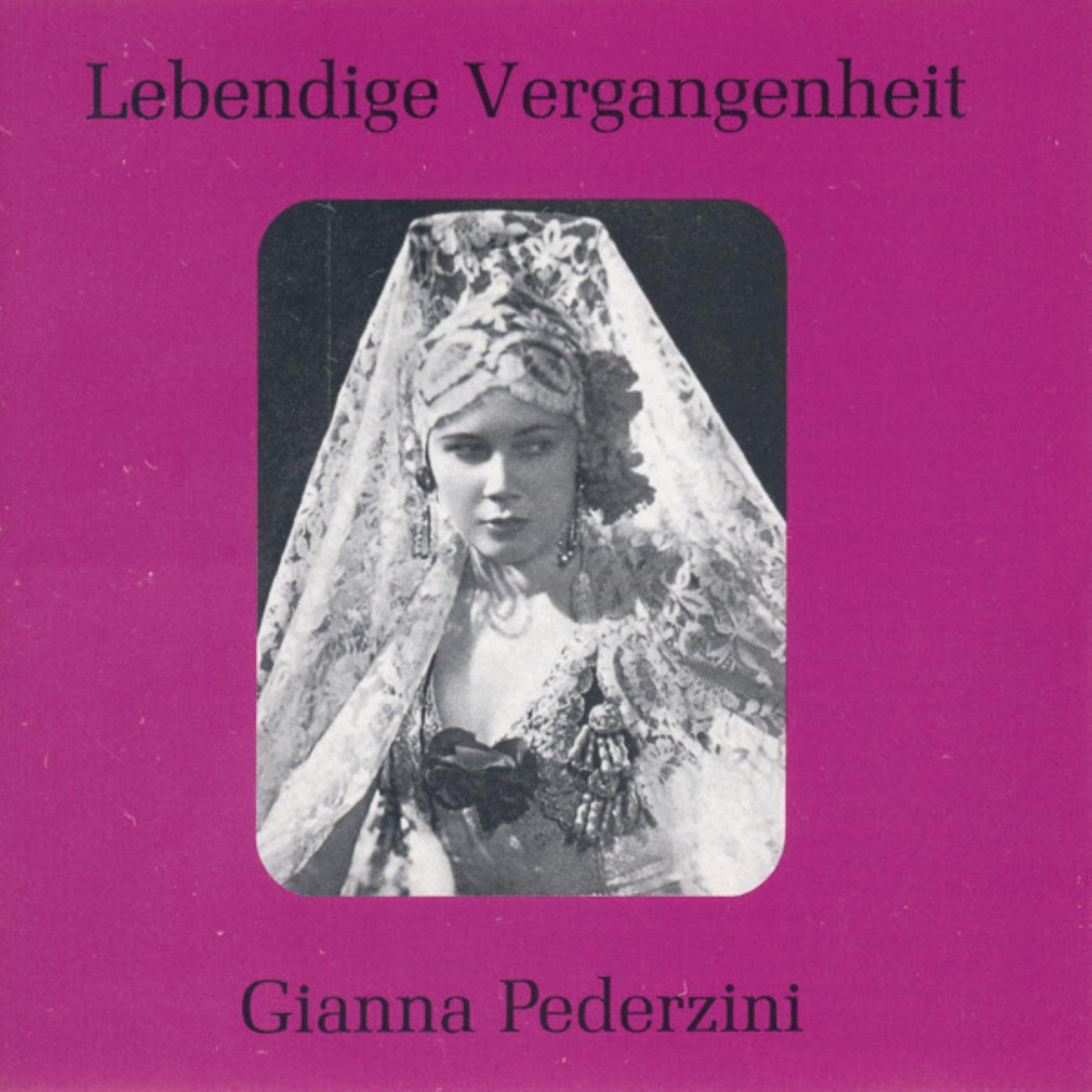 Релиз Lebendige Vergangenheit - Gianna Pederzini