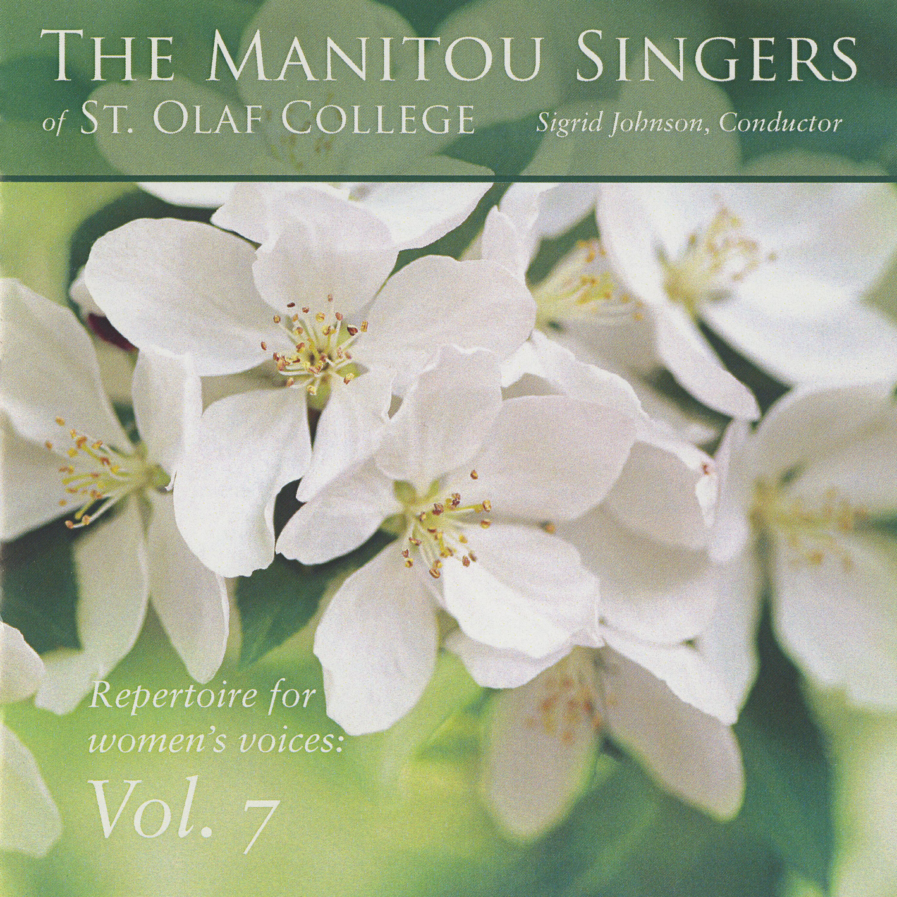 Релиз Repertoire for Soprano & Alto Voices, Vol. 7 (Live)