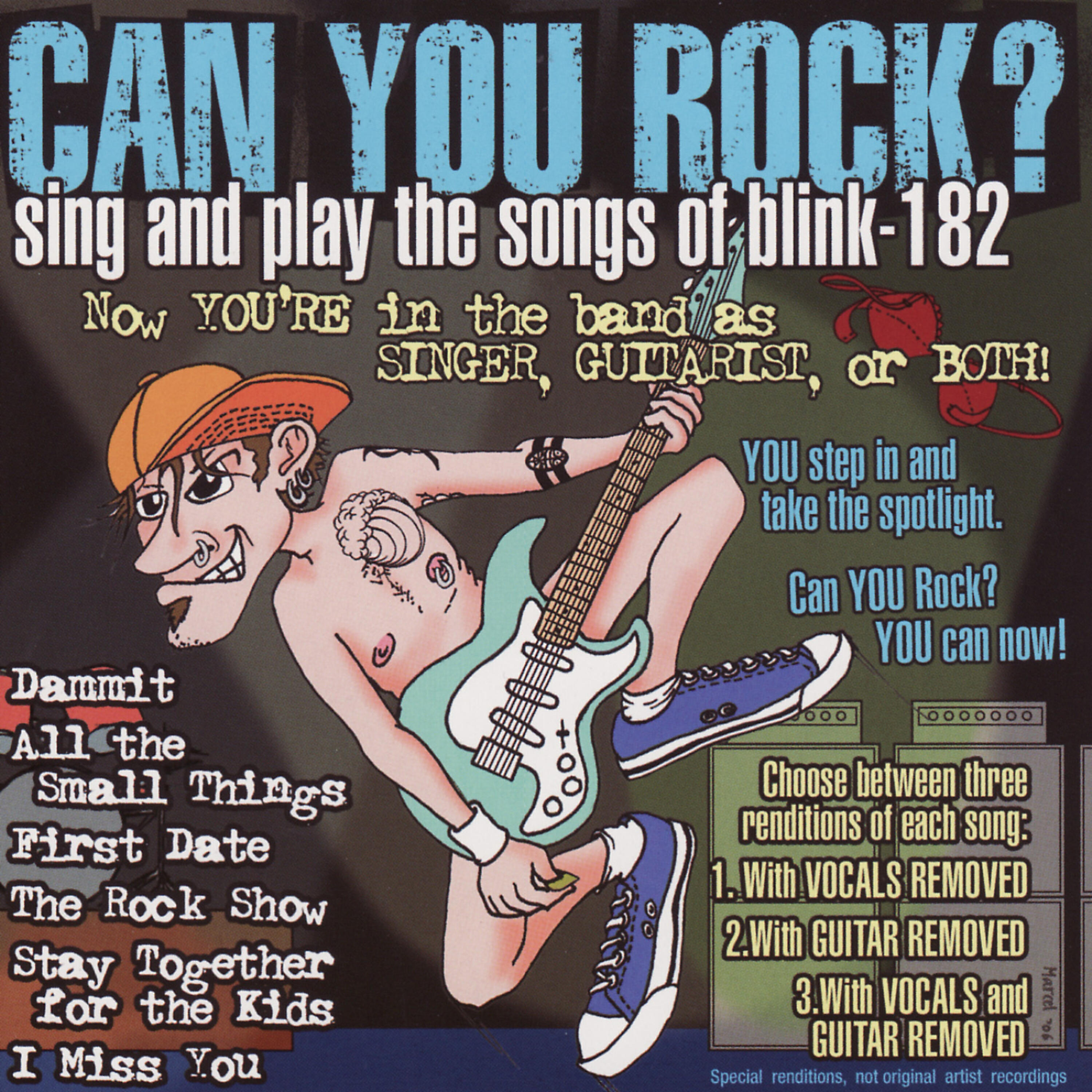 Релиз Can You Rock? Sing and Play the Songs of Blink-182