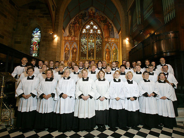The Choir Of Christ Church St Laurence