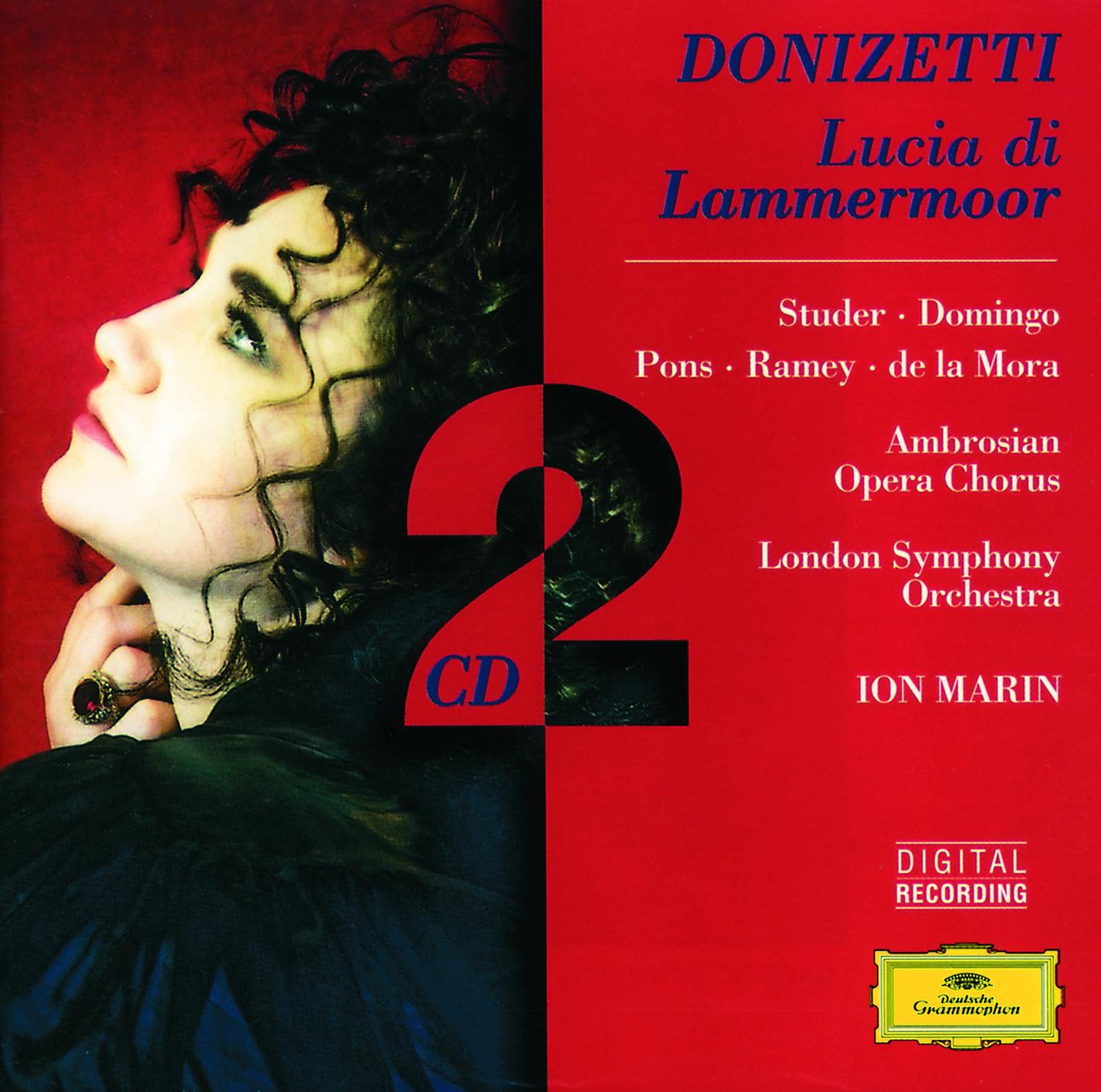 Релиз Donizetti: Lucia di Lammermoor: Studer/Domingo/Pons/de la Mora/Rame