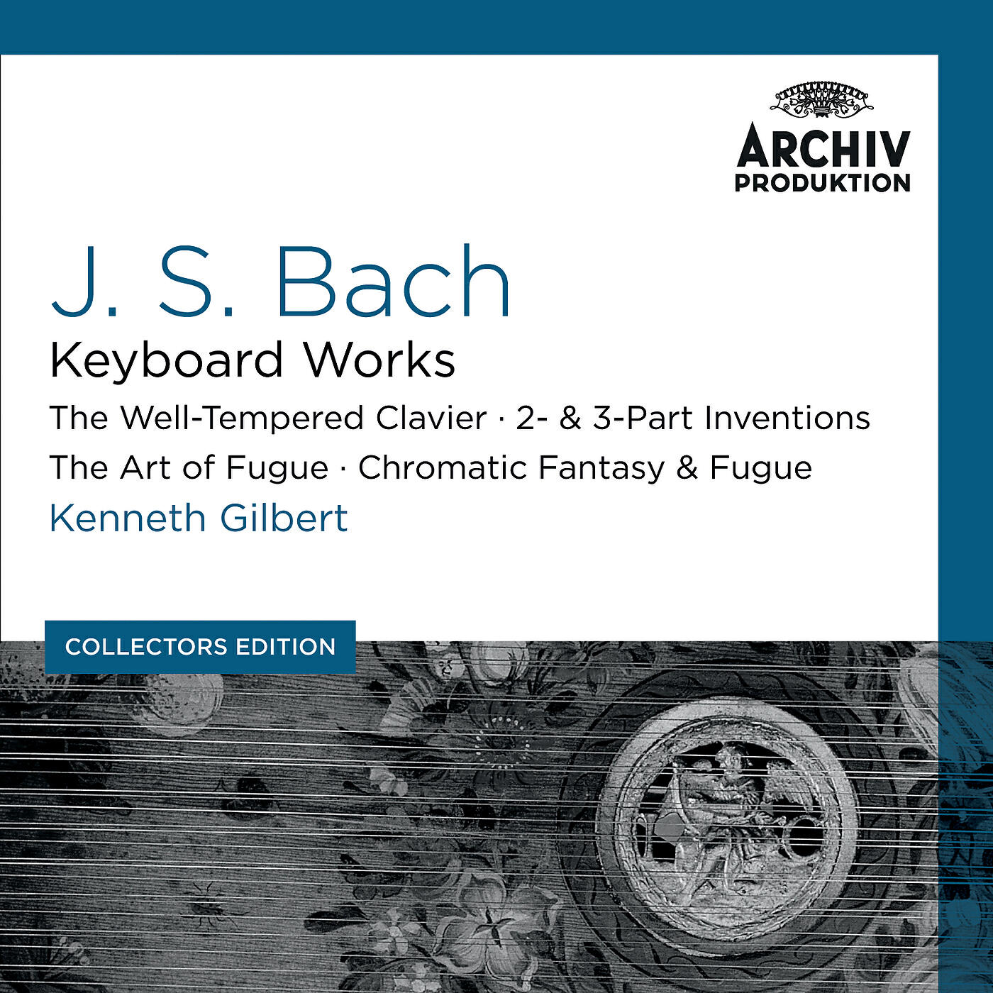 Релиз Bach, J.S.: Keyboard Works; The Well-Tempered Clavier; 2- & 3- Part Inventions; The Art Of Fugue; Chromatic Fantasy & Fugue