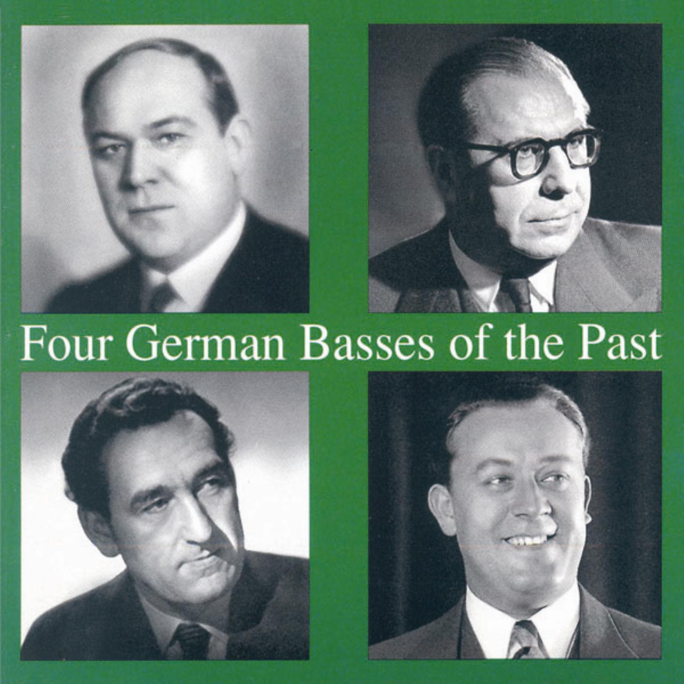 Релиз Four German Basses of the Past