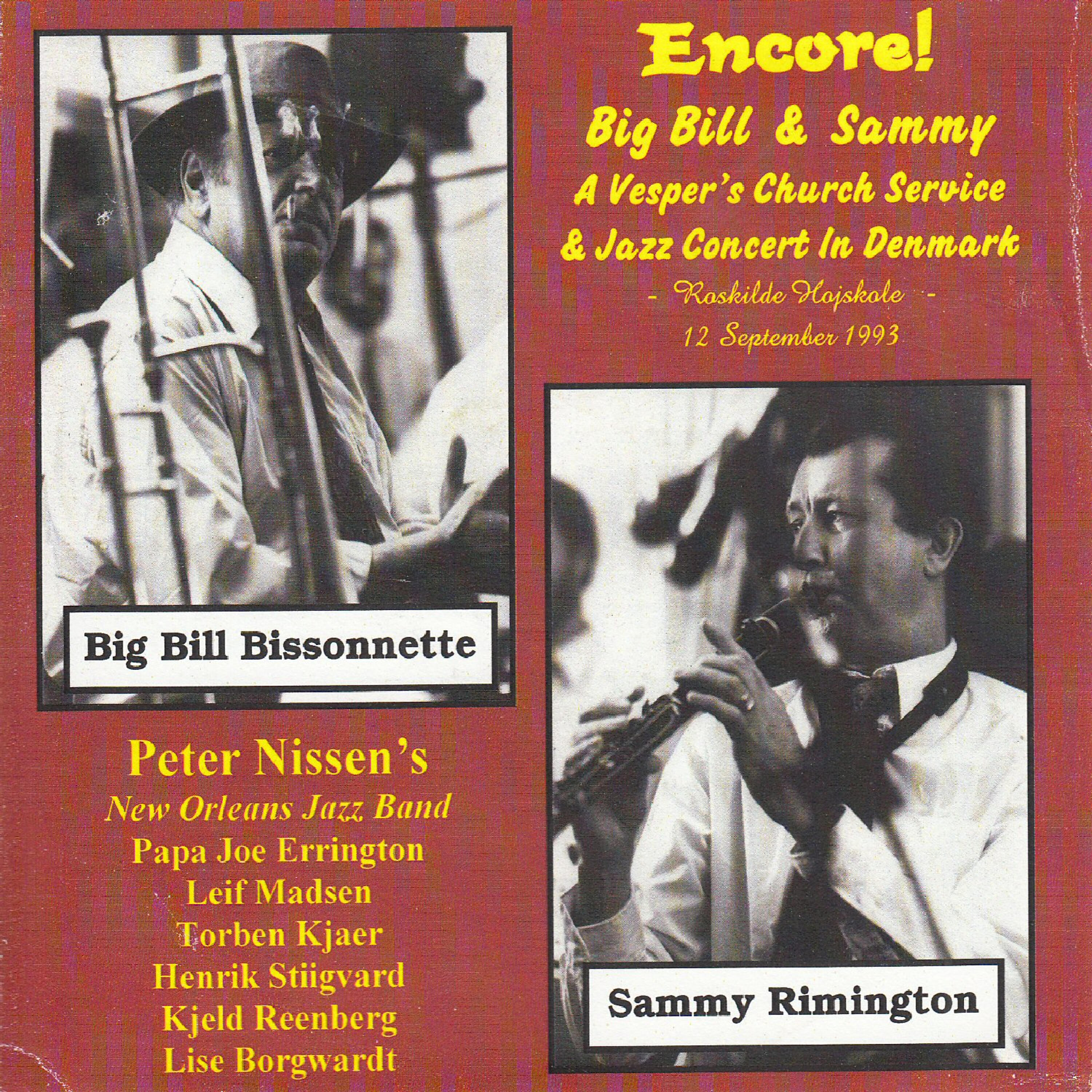 Релиз Encore! - A Vesper's Church Service & Jazz Concert in Denmark