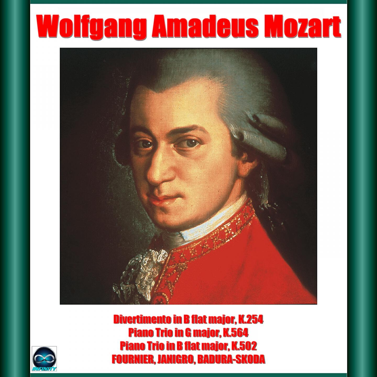 Релиз Mozart: Divertimento in B flat major, K.254 - Piano Trio in G major, K.564 - Piano Trio in B flat major, K.502