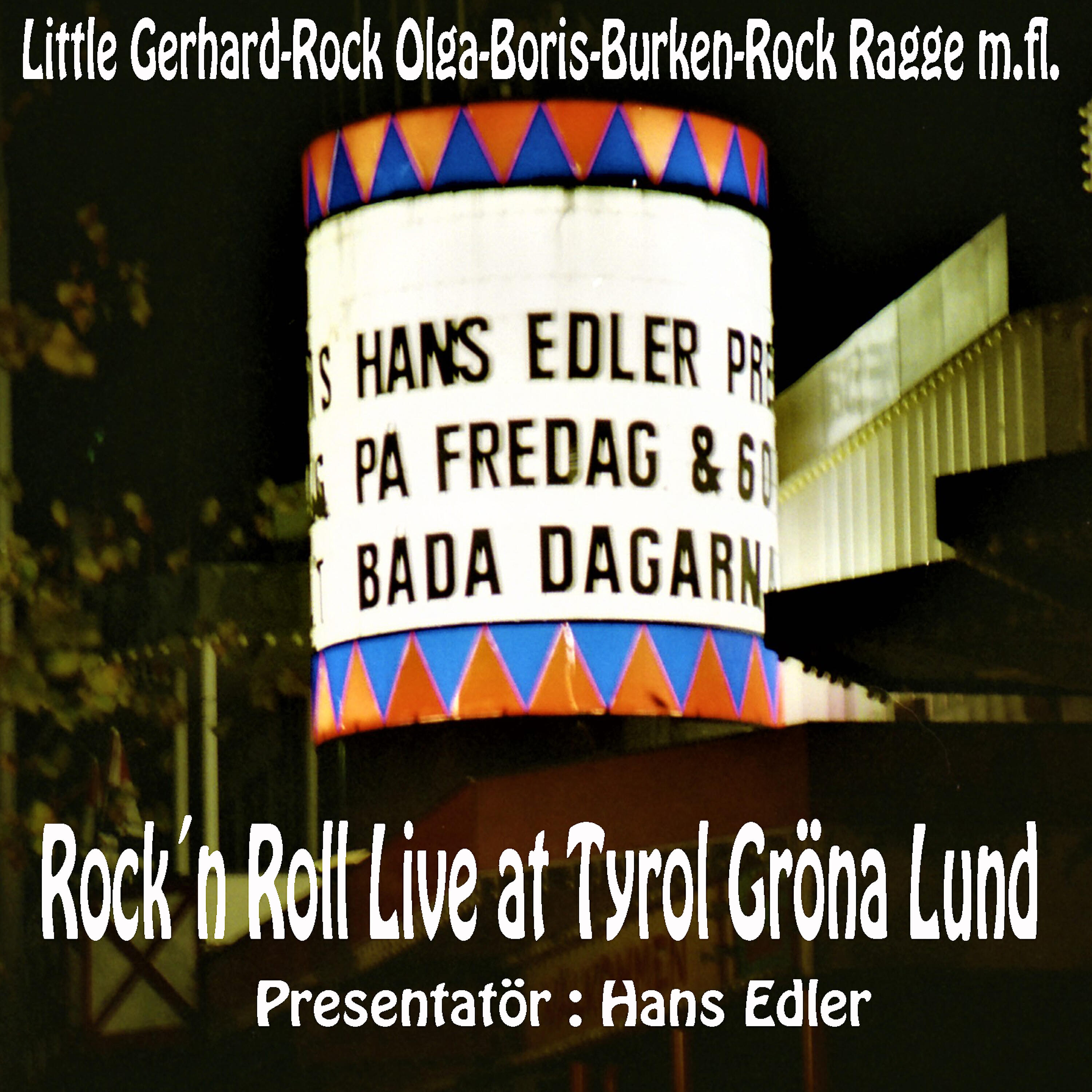 Релиз Rock'n Roll Live at Tyrol Gröna Lund - Presentatör Hans Edler