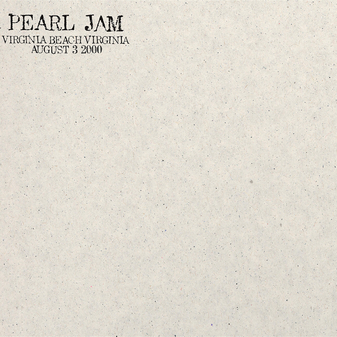 Релиз 2000.08.03 - Virginia Beach, Virginia