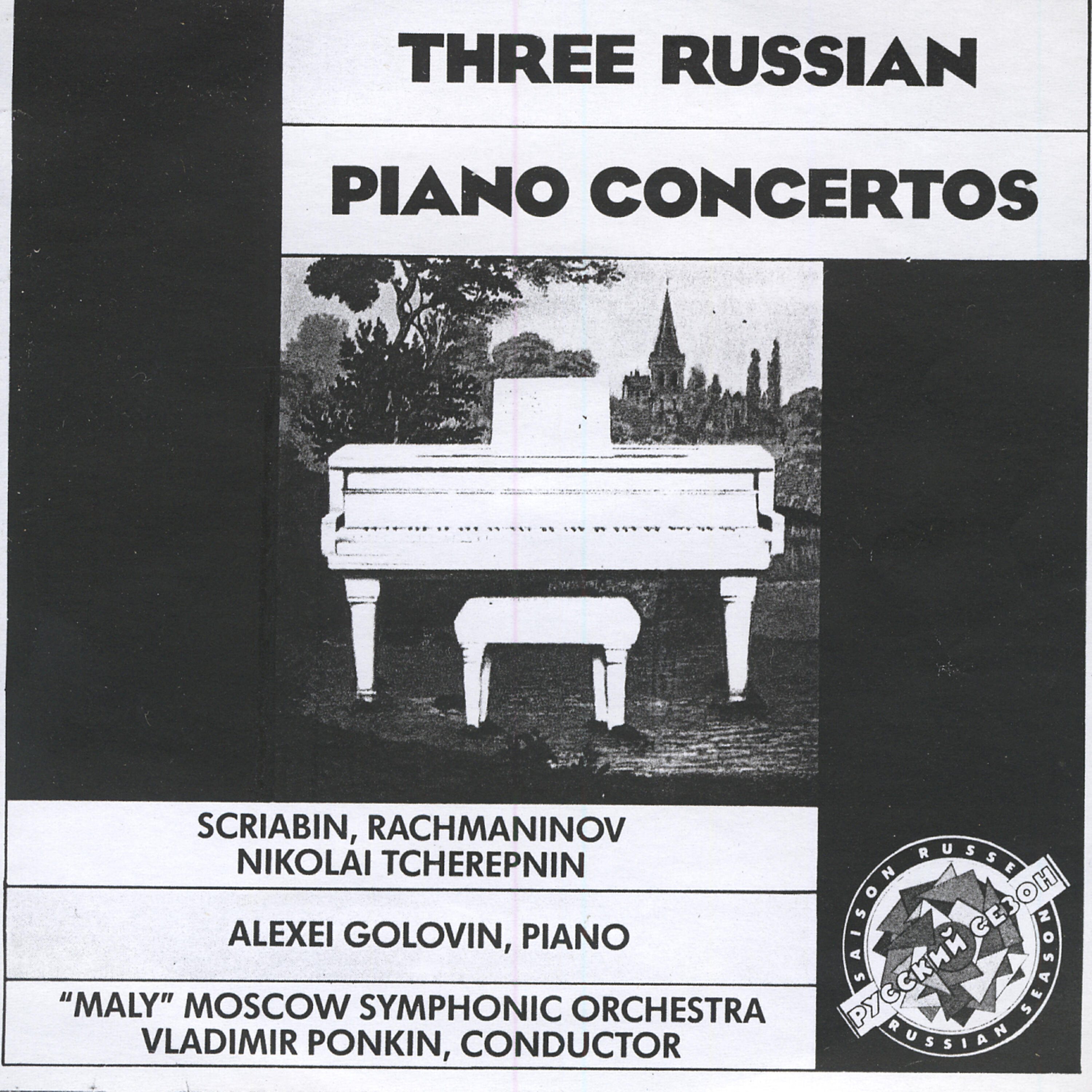 Релиз Three Russian Piano Concertos. Scriabin, Rachmaninov, Tcherepnin