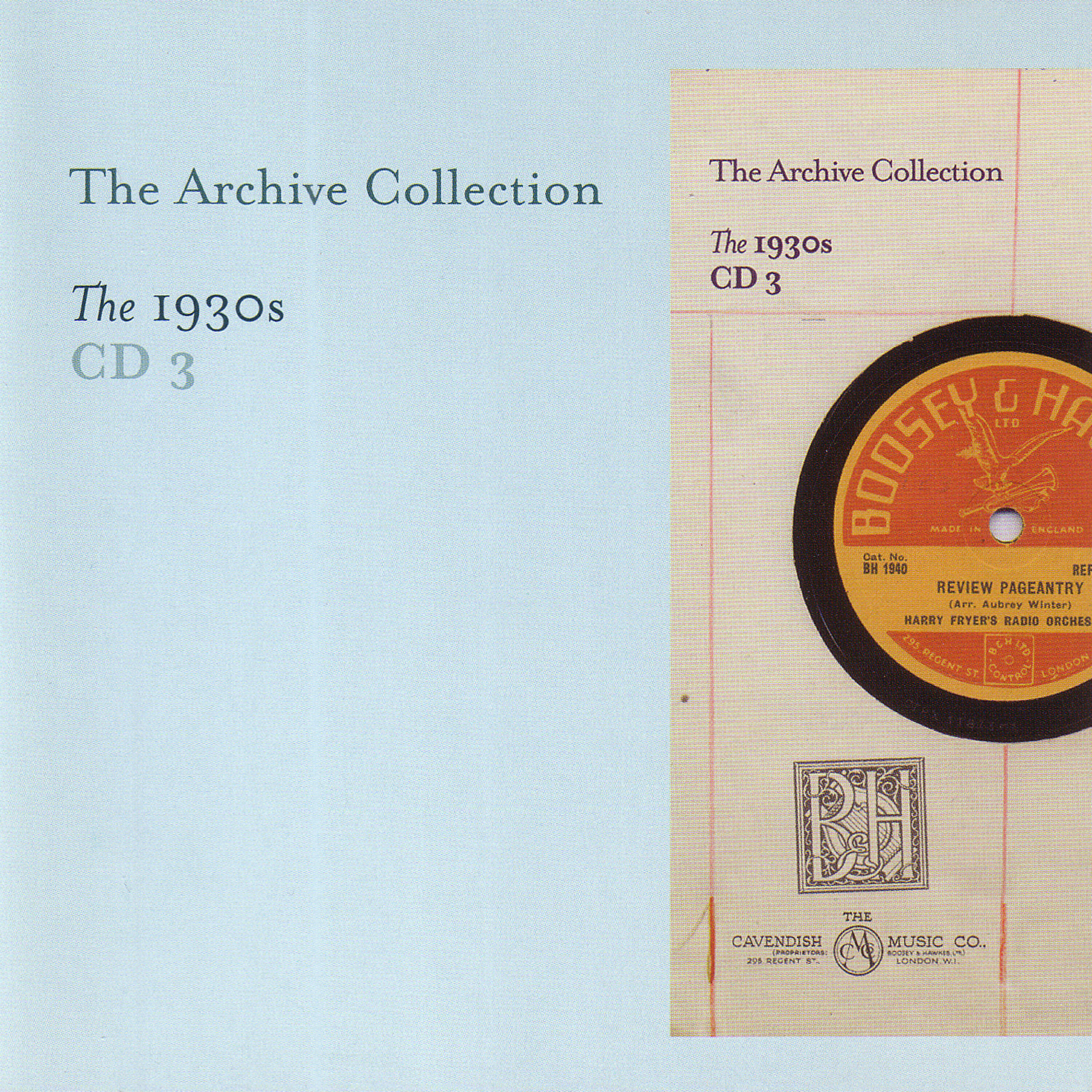 Релиз The Archive Collection - The 1930'S CD3