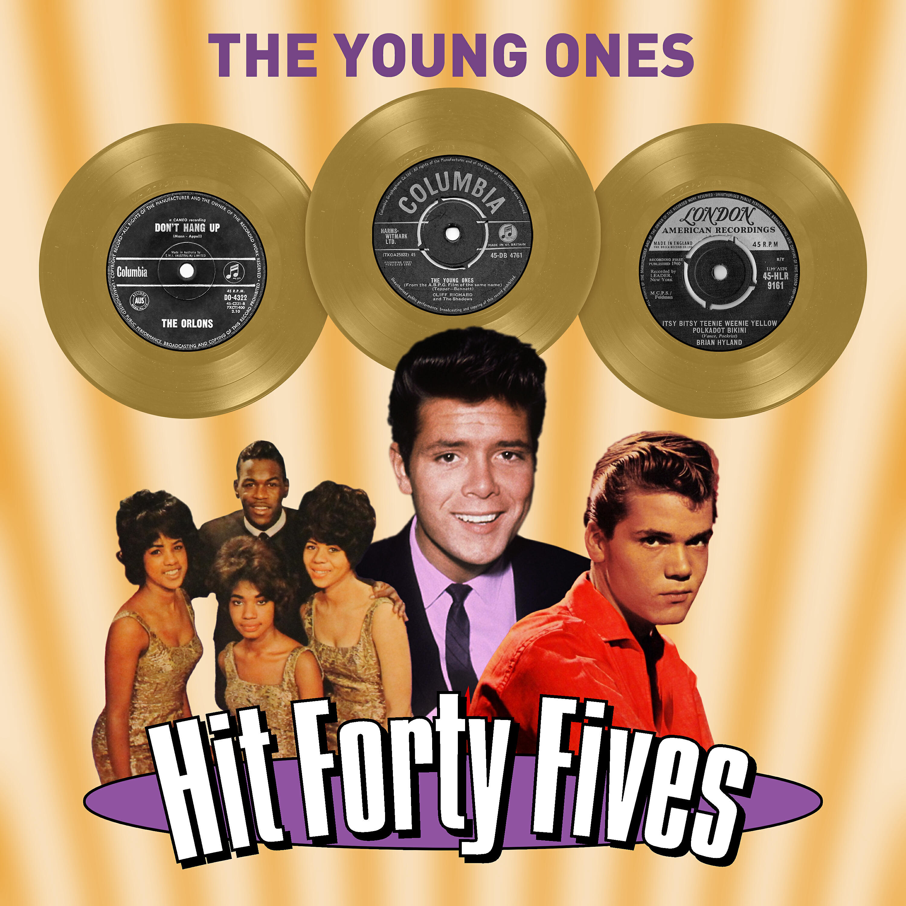 Релиз The Young Ones - Hit Forty Fives
