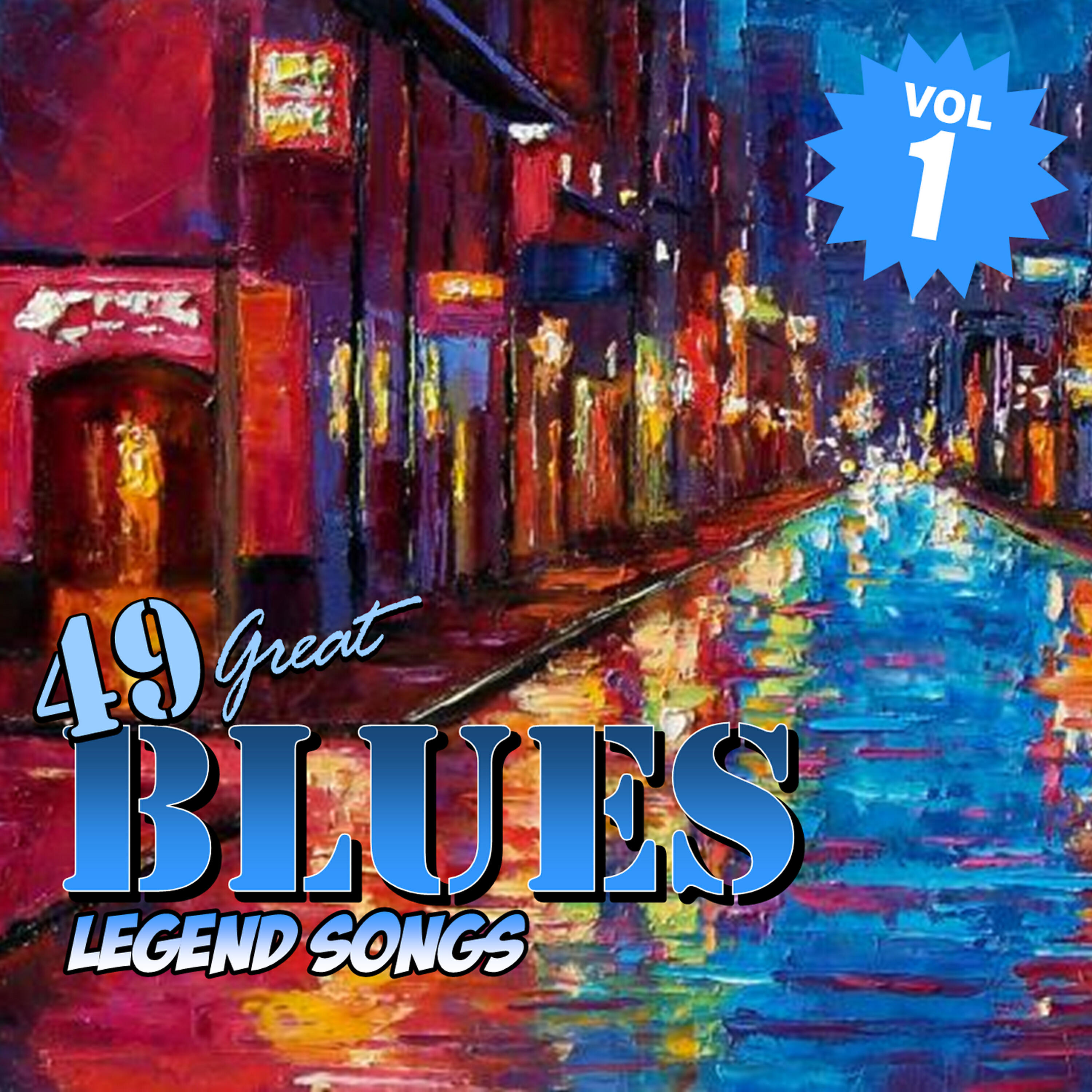 Релиз 49 Great Blues Legends Songs, Vol. 1