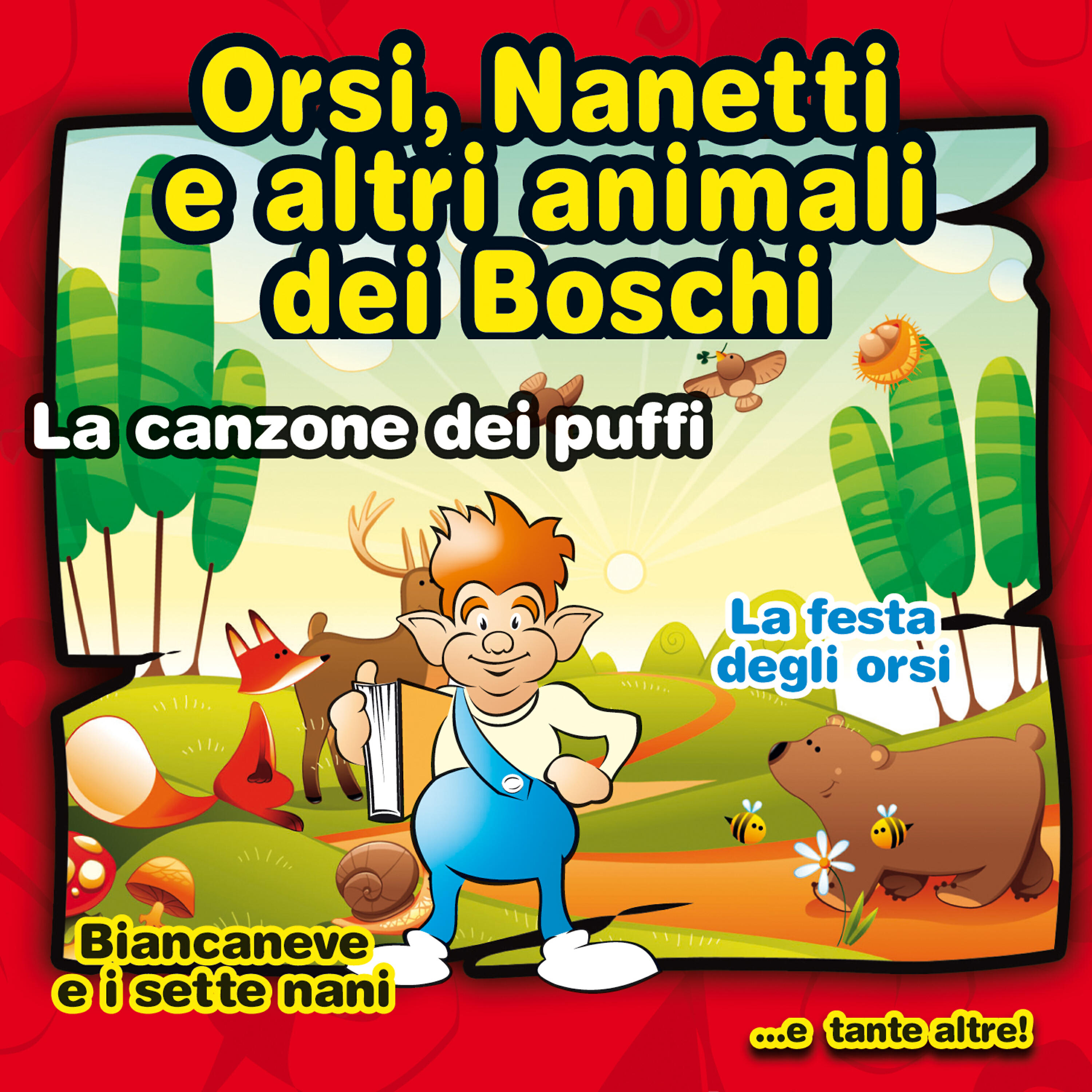 Постер альбома La canzone dei Puffi - Orsi nanetti e altri animali dei boschi