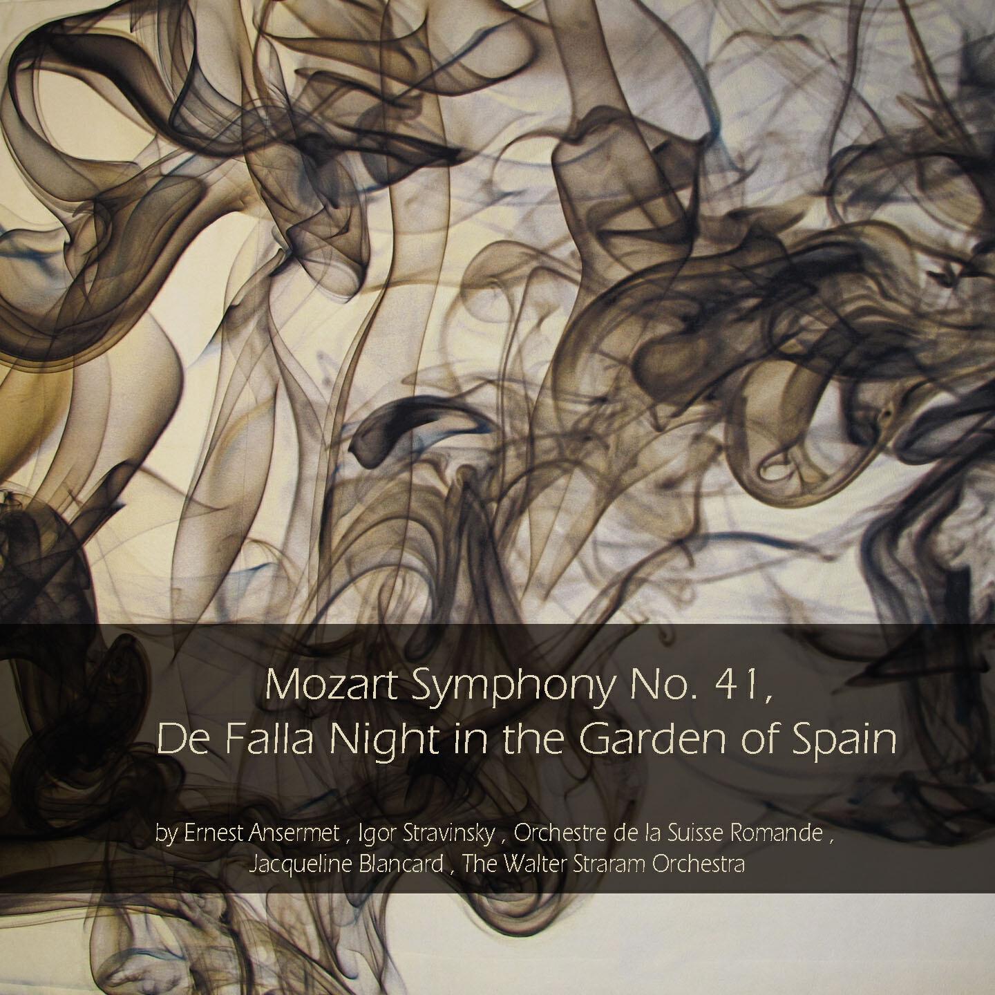 Релиз Mozart: Symphony No. 41 - De Falla: Night in the Garden of Spain