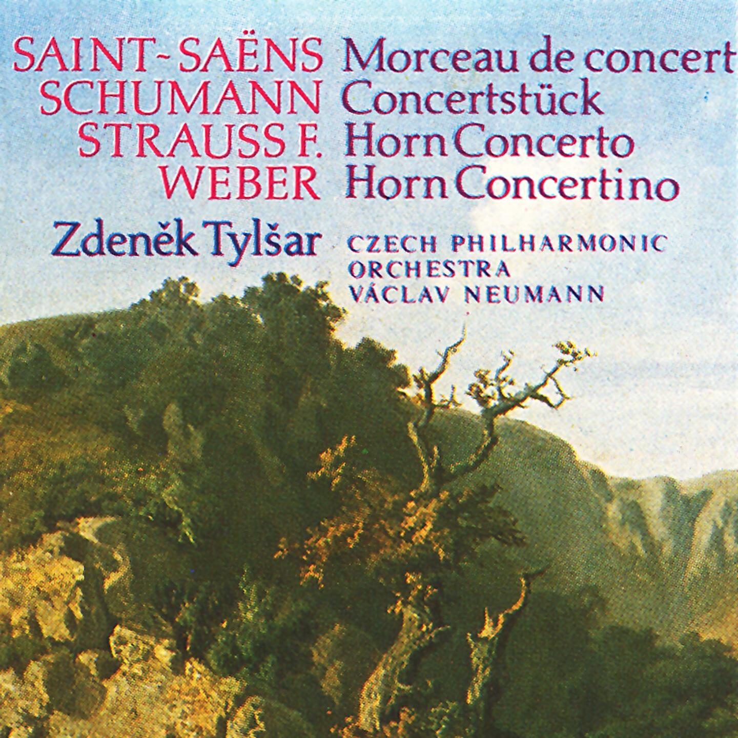 Релиз Weber: Concertino in E Minor - Strauss: Horn Concerto in C Minor - Saint-Saëns: Morceau de concert - Schumann: Concertstück