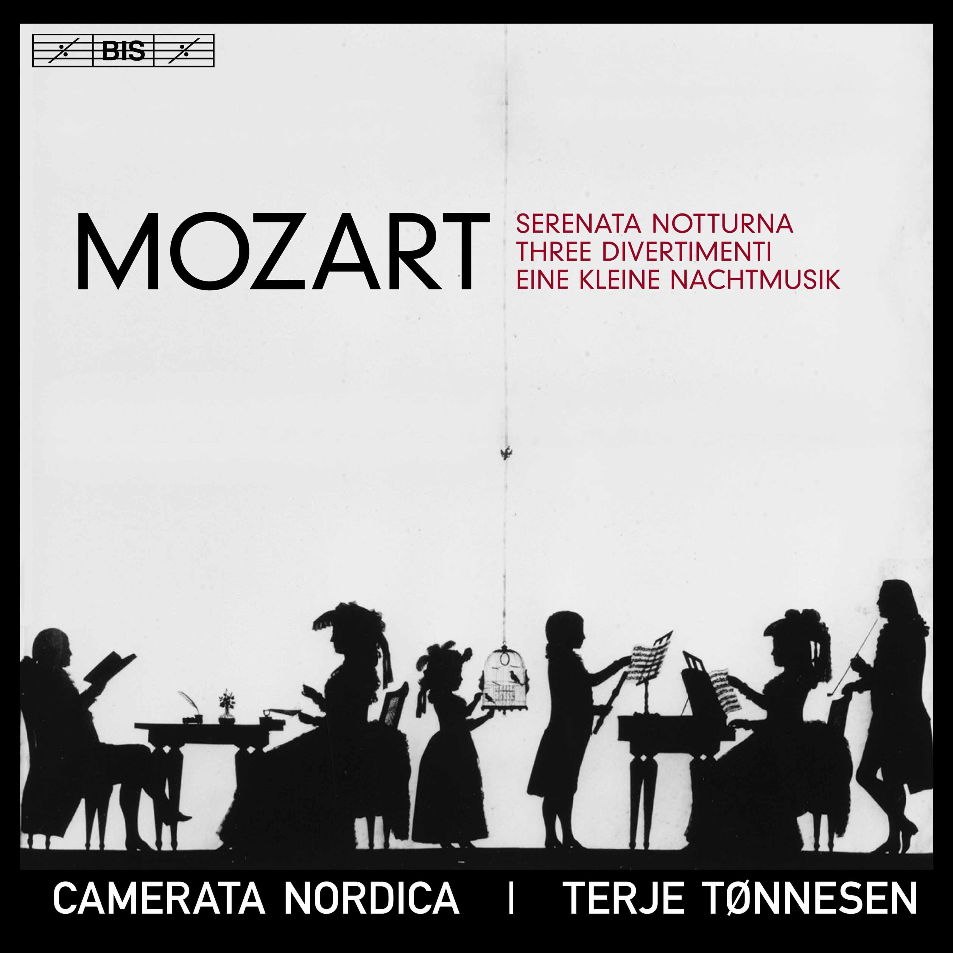 Релиз Mozart: Serenata notturna, 3 Divertimenti & Eine kleine Nachtmusik