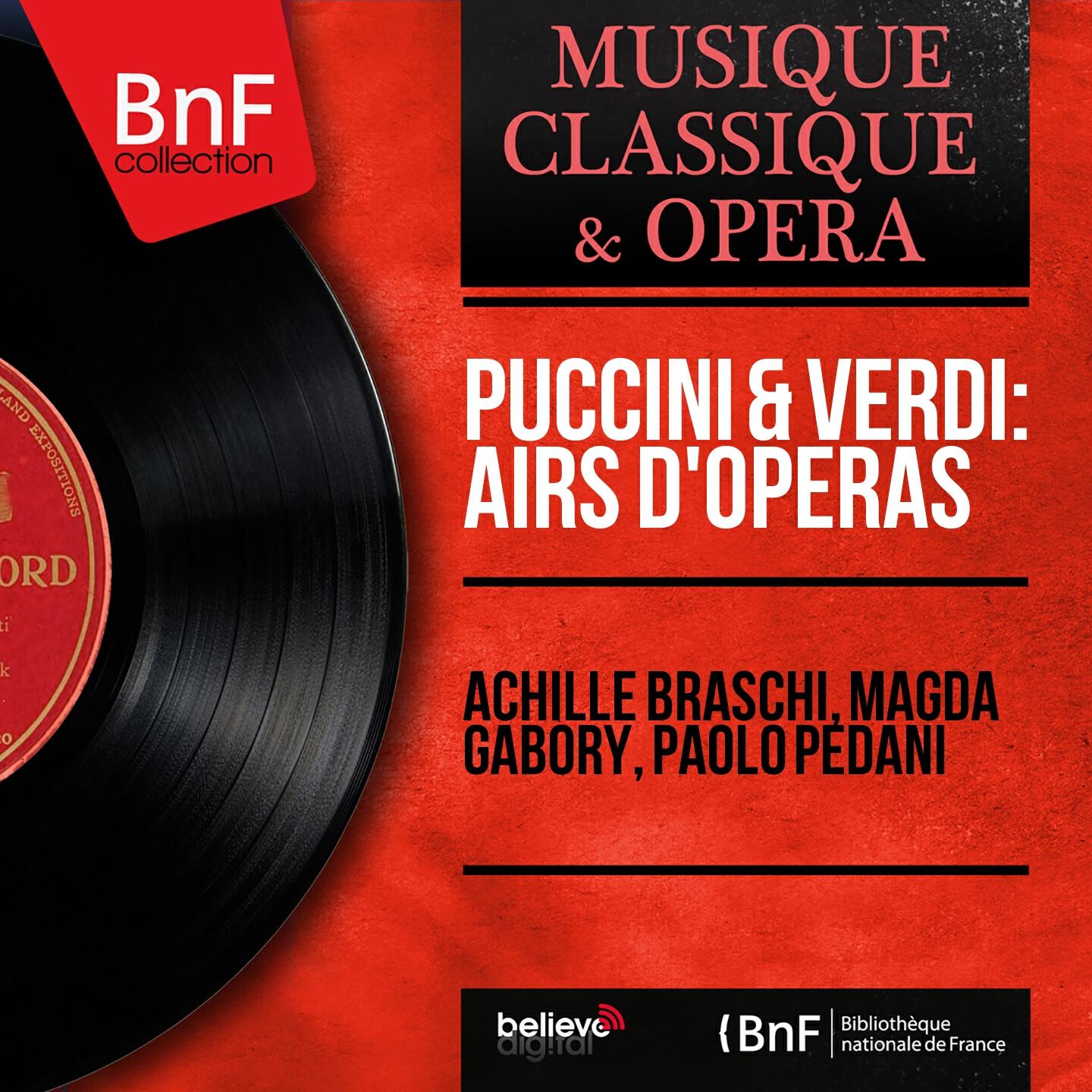 Релиз Puccini & Verdi: Airs d'opéras (Mono Version)