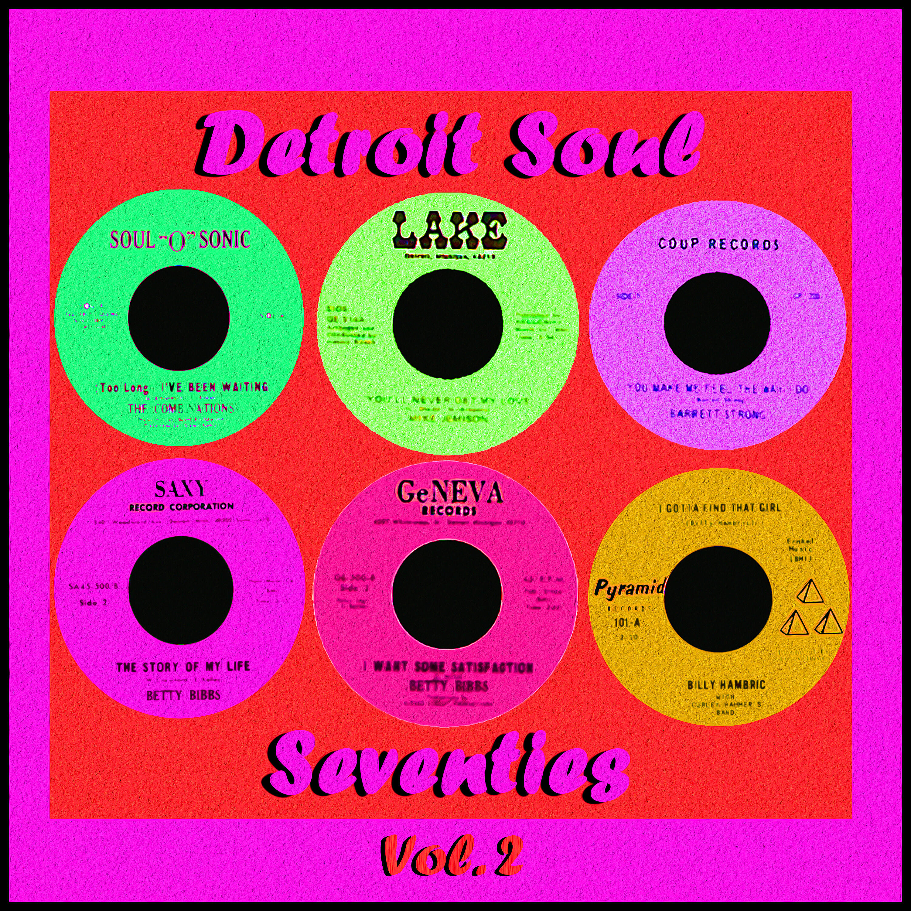 Релиз Detroit Soul - Seventies, Vol. 2