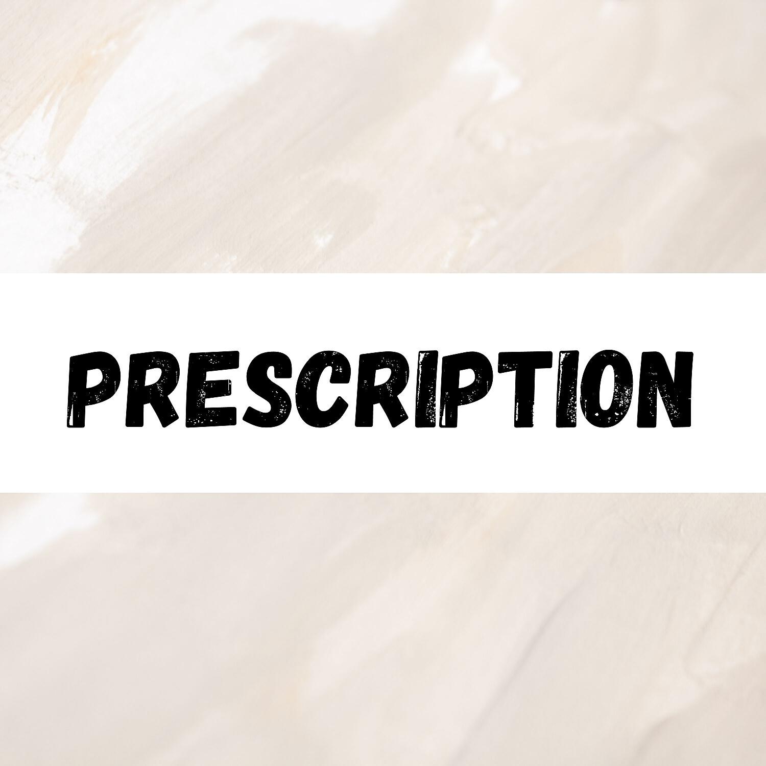 Релиз Prescription