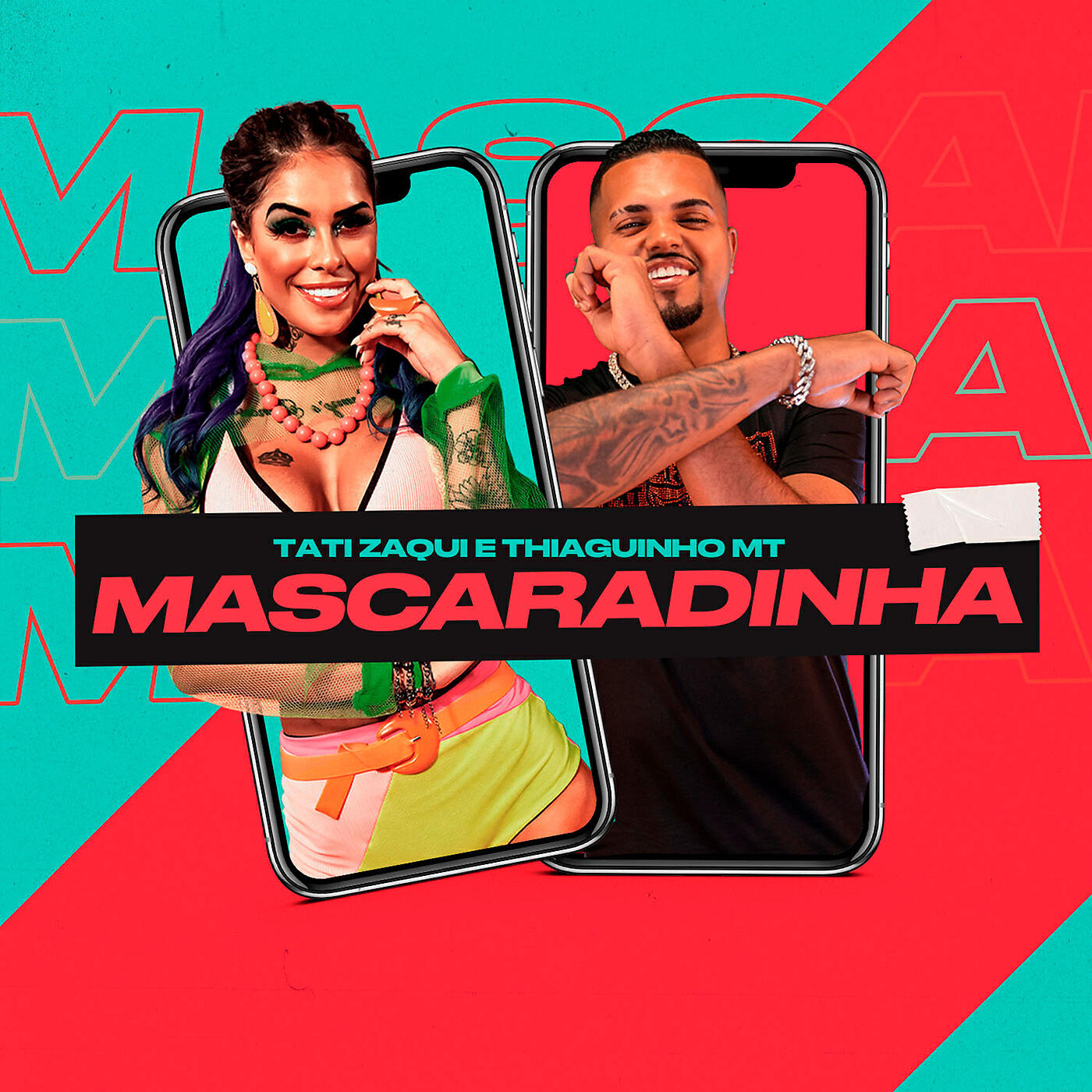 Скачать песню Klap, Tati Zaqui, Thiaguinho MT - Mascaradinha бесплатно в MP3 для Android и iOS