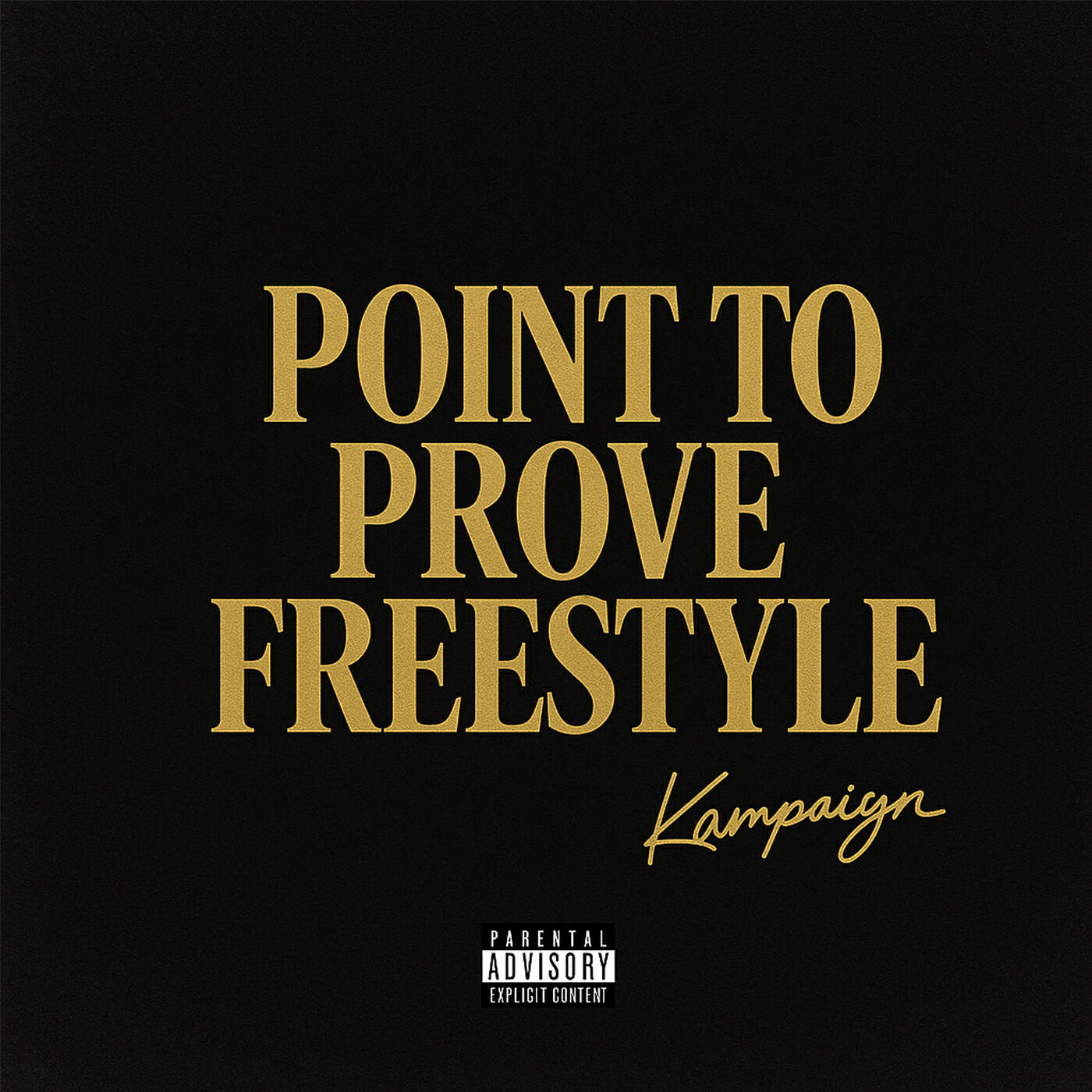Релиз Point to Prove (Freestyle)