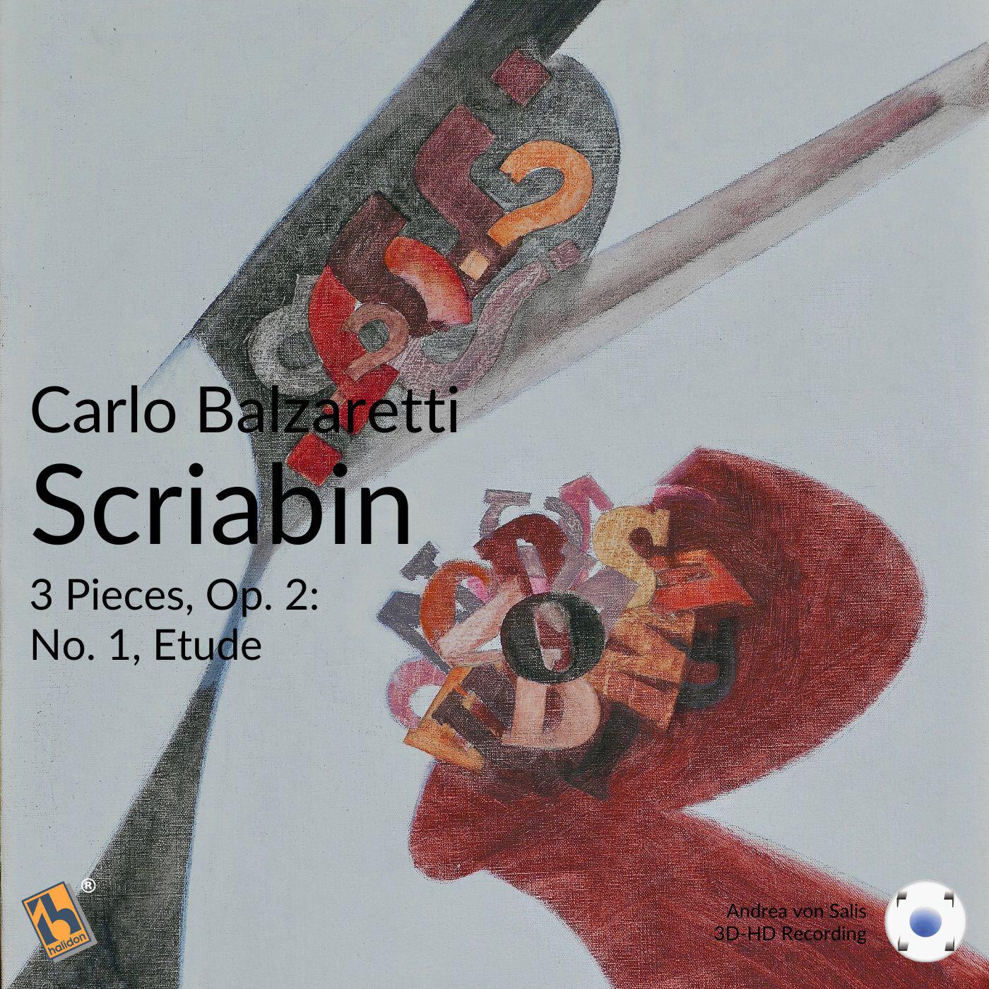 Релиз Scriabin: 3 Pieces, Op. 2: No. 1, Etude