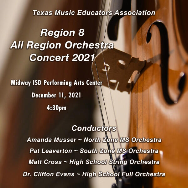 Texas Music Educators Association Region 8 High School Full Orchestra