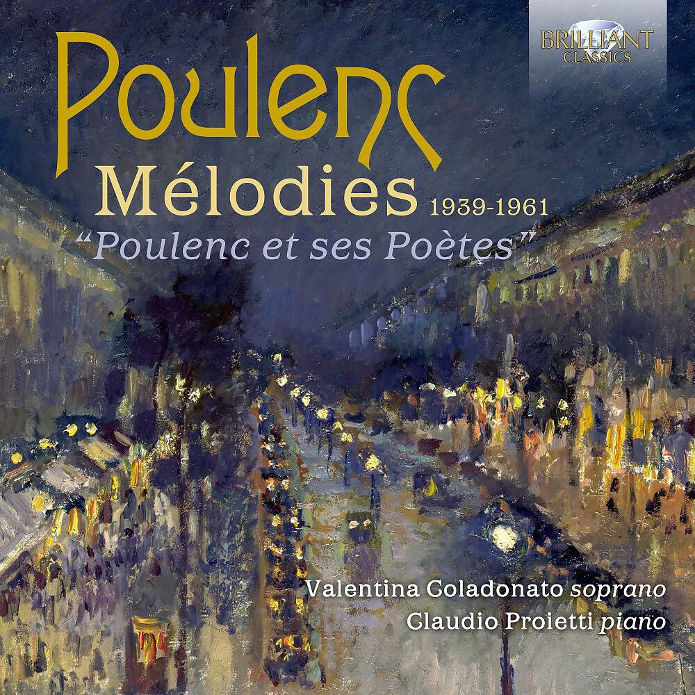 Релиз Poulenc: Mélodies 1939-1961